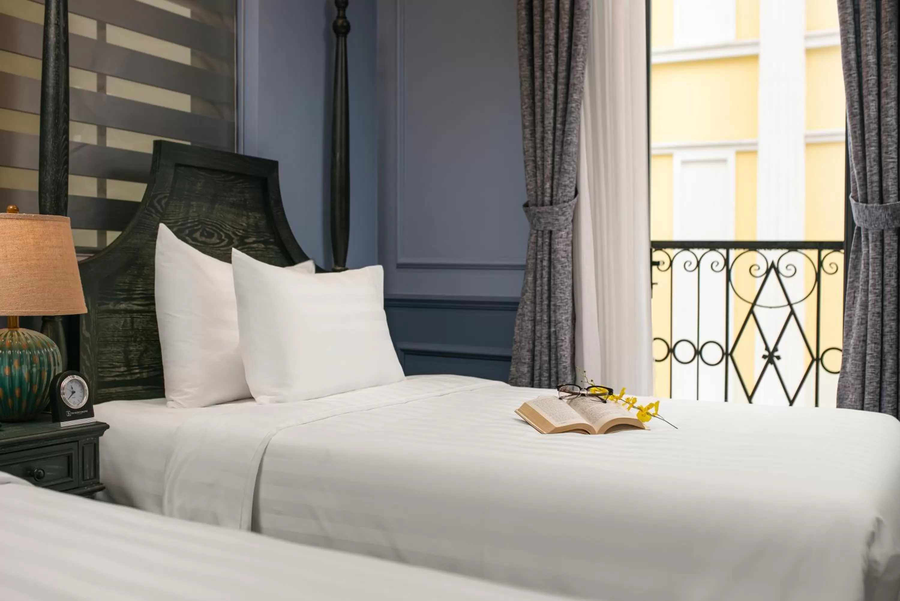 Bed in The Exquisite HaLong Hotel