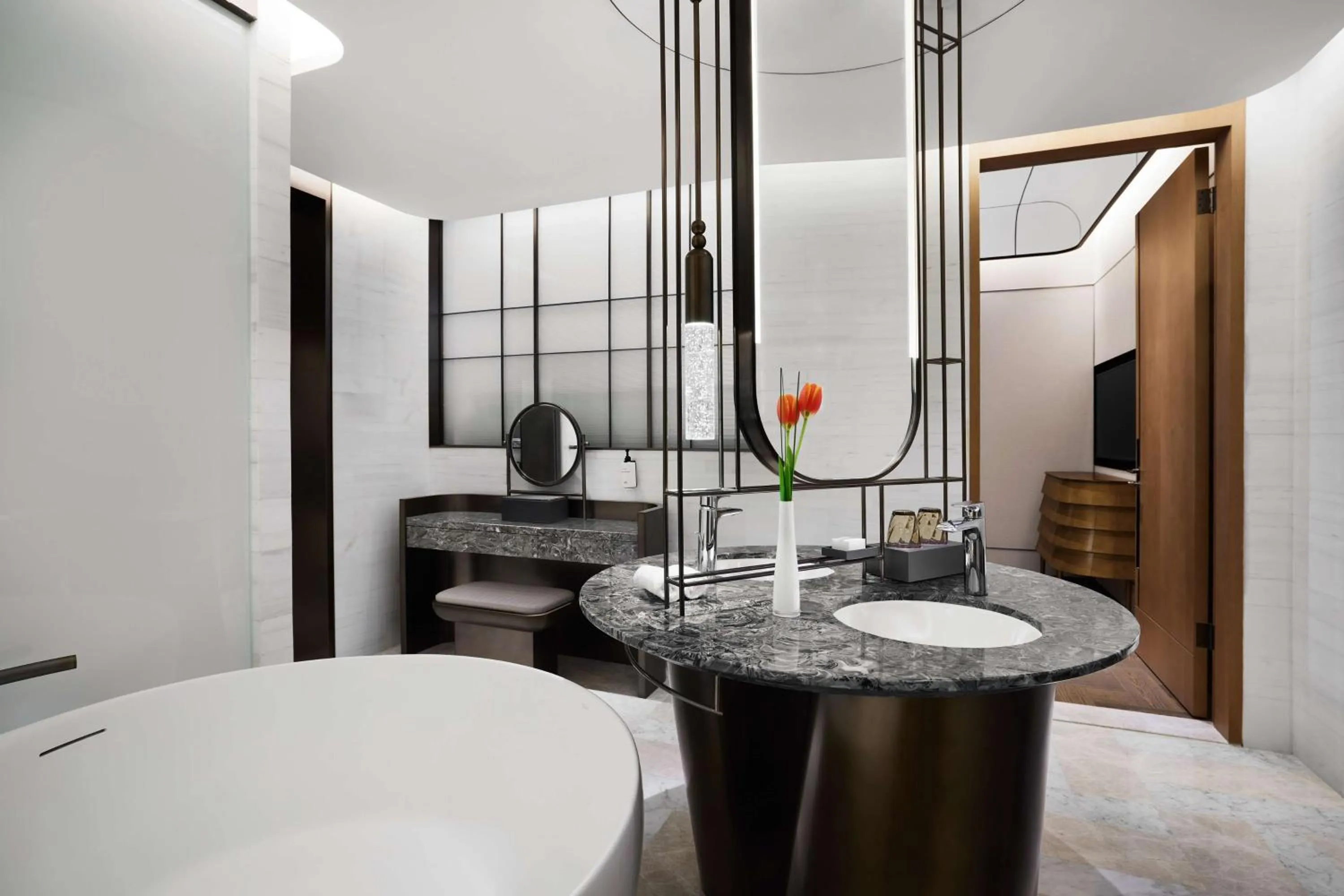 Bathroom in Conrad Shanghai