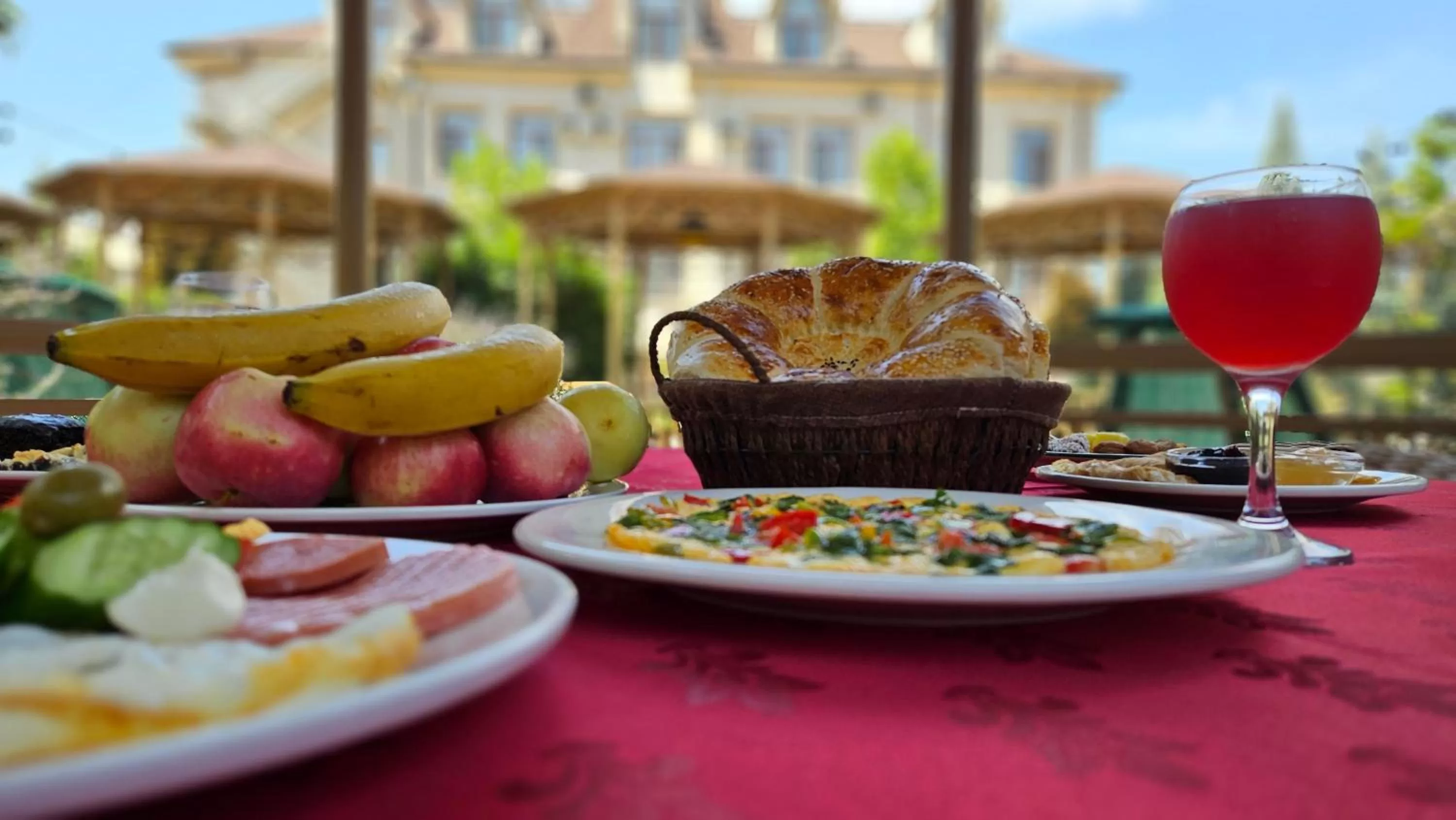 Garden in Silk Road Kokand Hotel