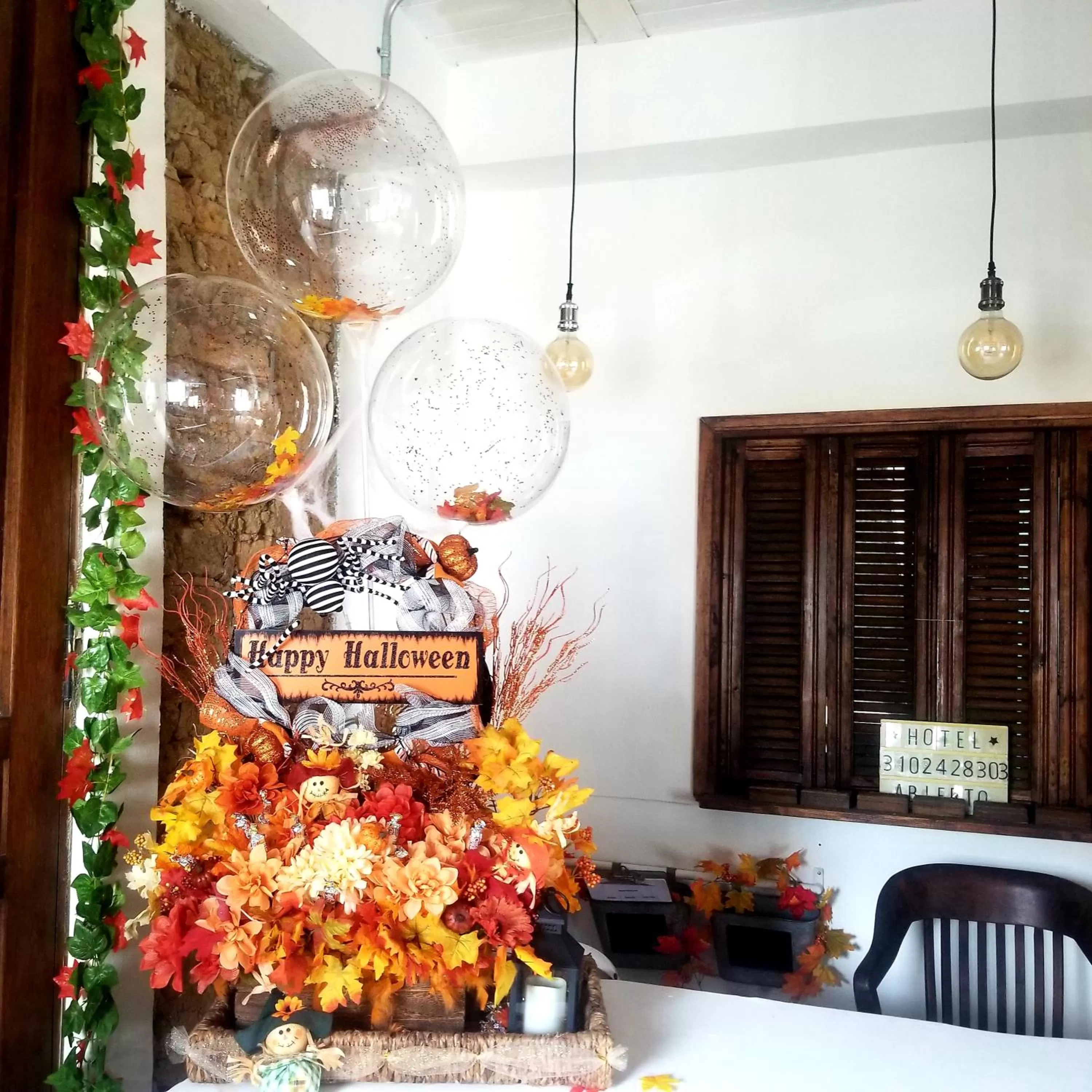 Decorative detail in Casa Ensueño Hogar Boutique