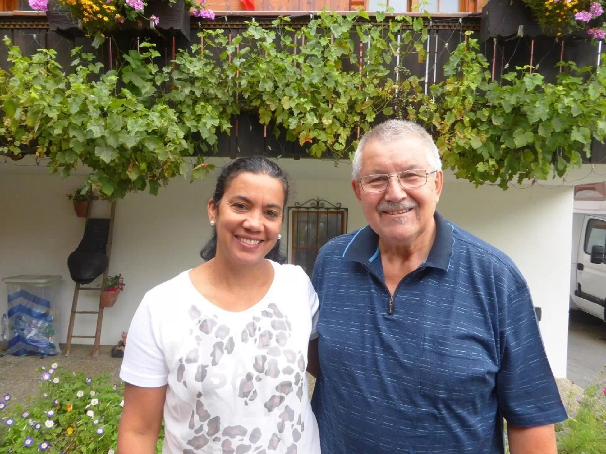 Family in Chalet-Gafri - BnB - Frühstückspension und Gastfreundschaft