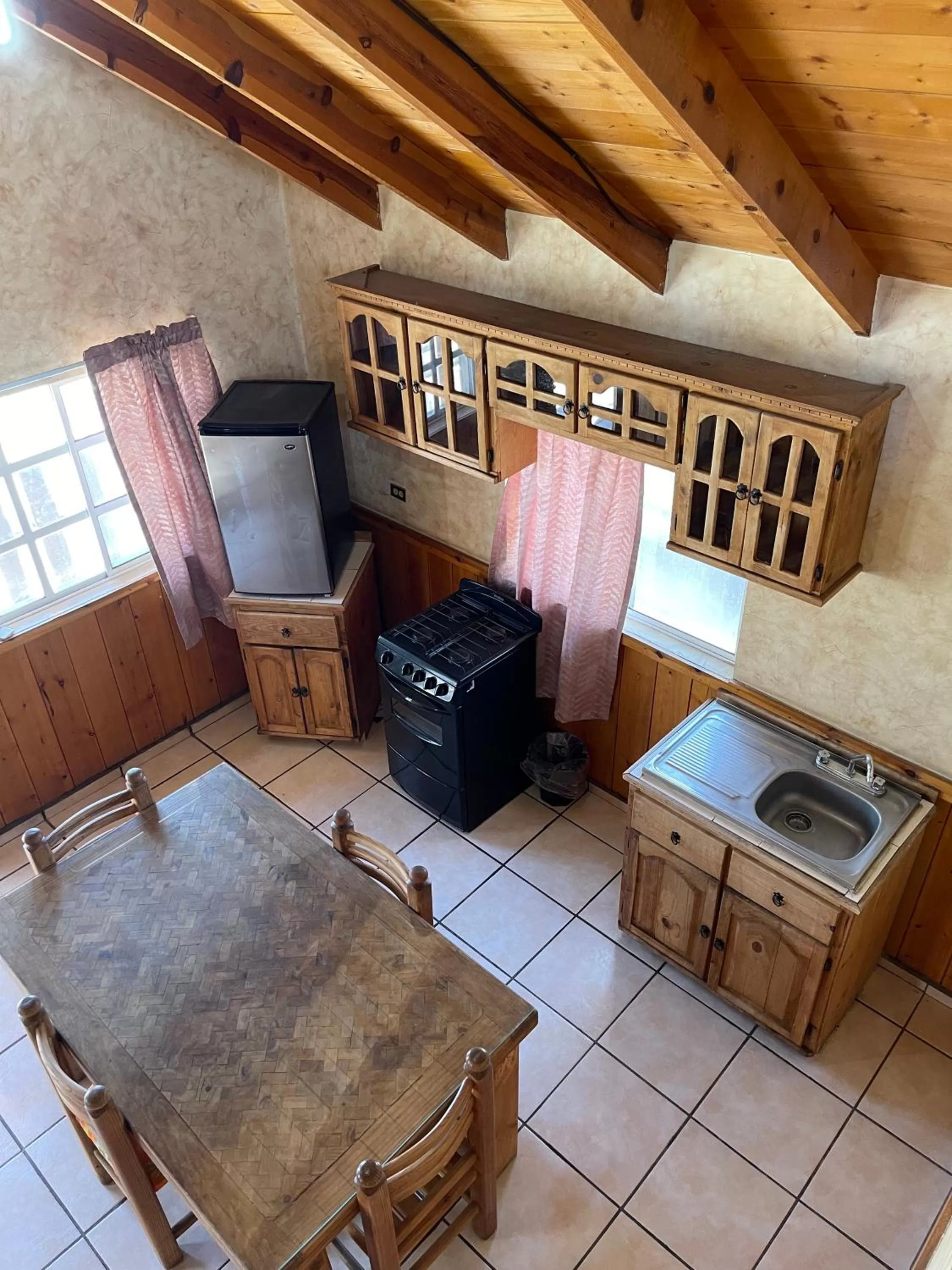 Kitchen or kitchenette in Hotel Pueblo Viejo