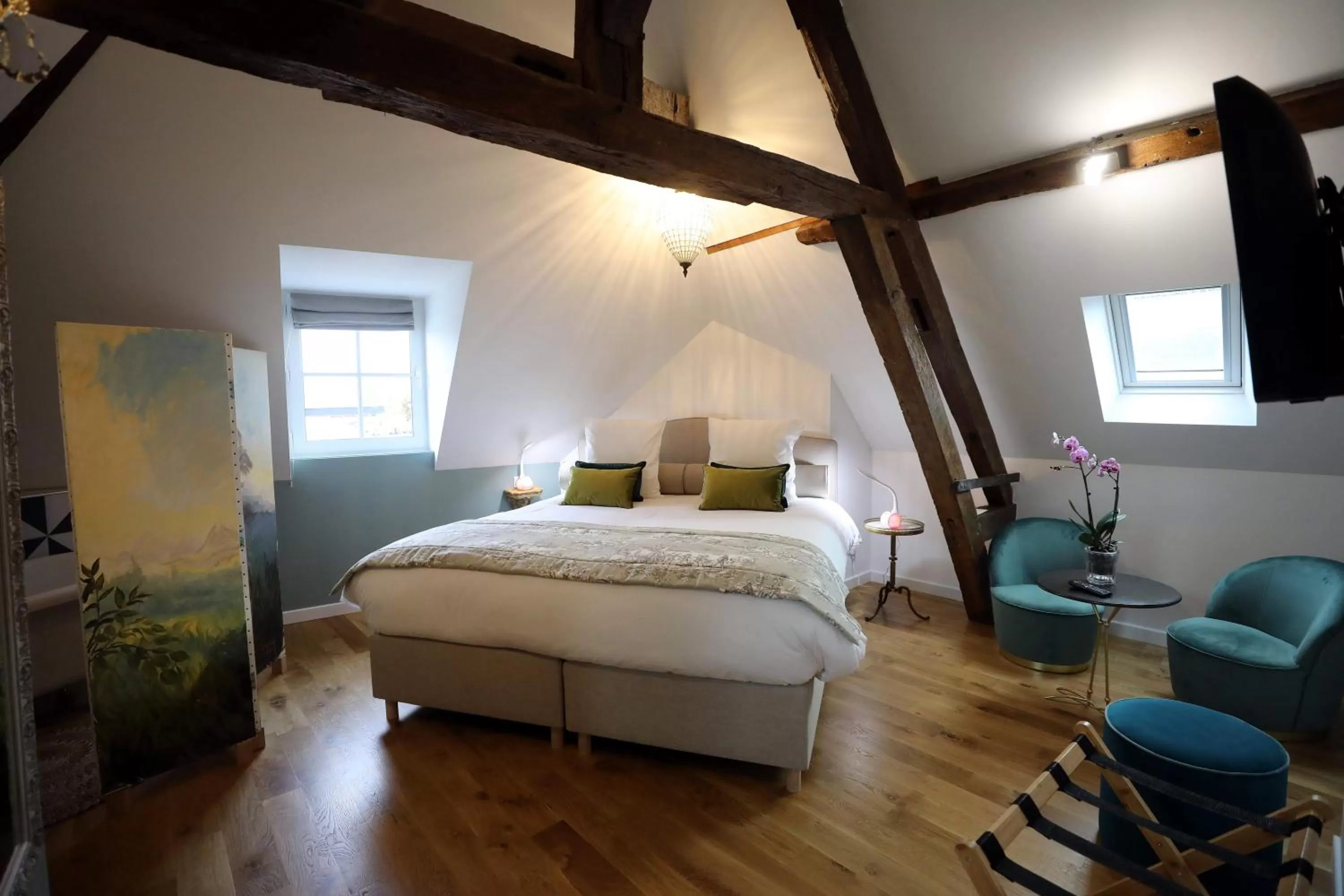 Bed in Au Jeu de Paume