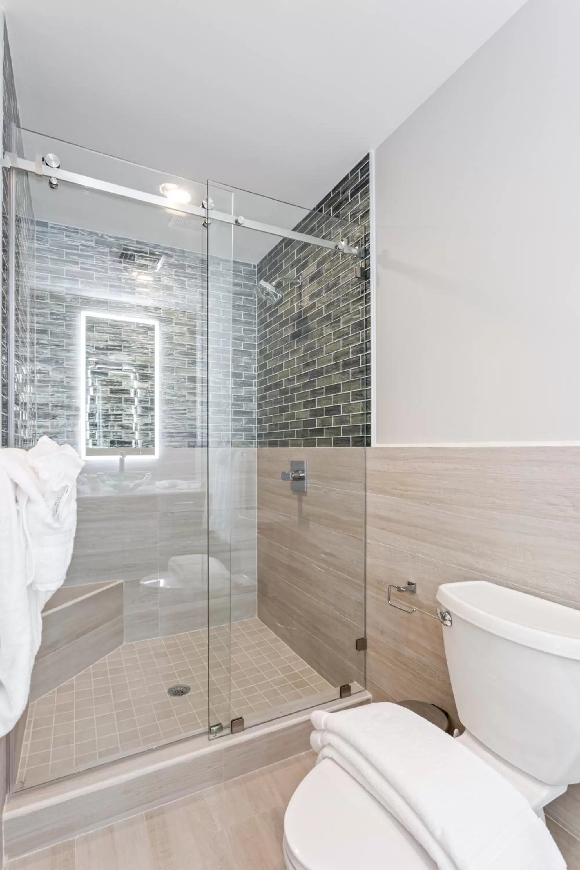 Shower in Sunset Caribe Belize