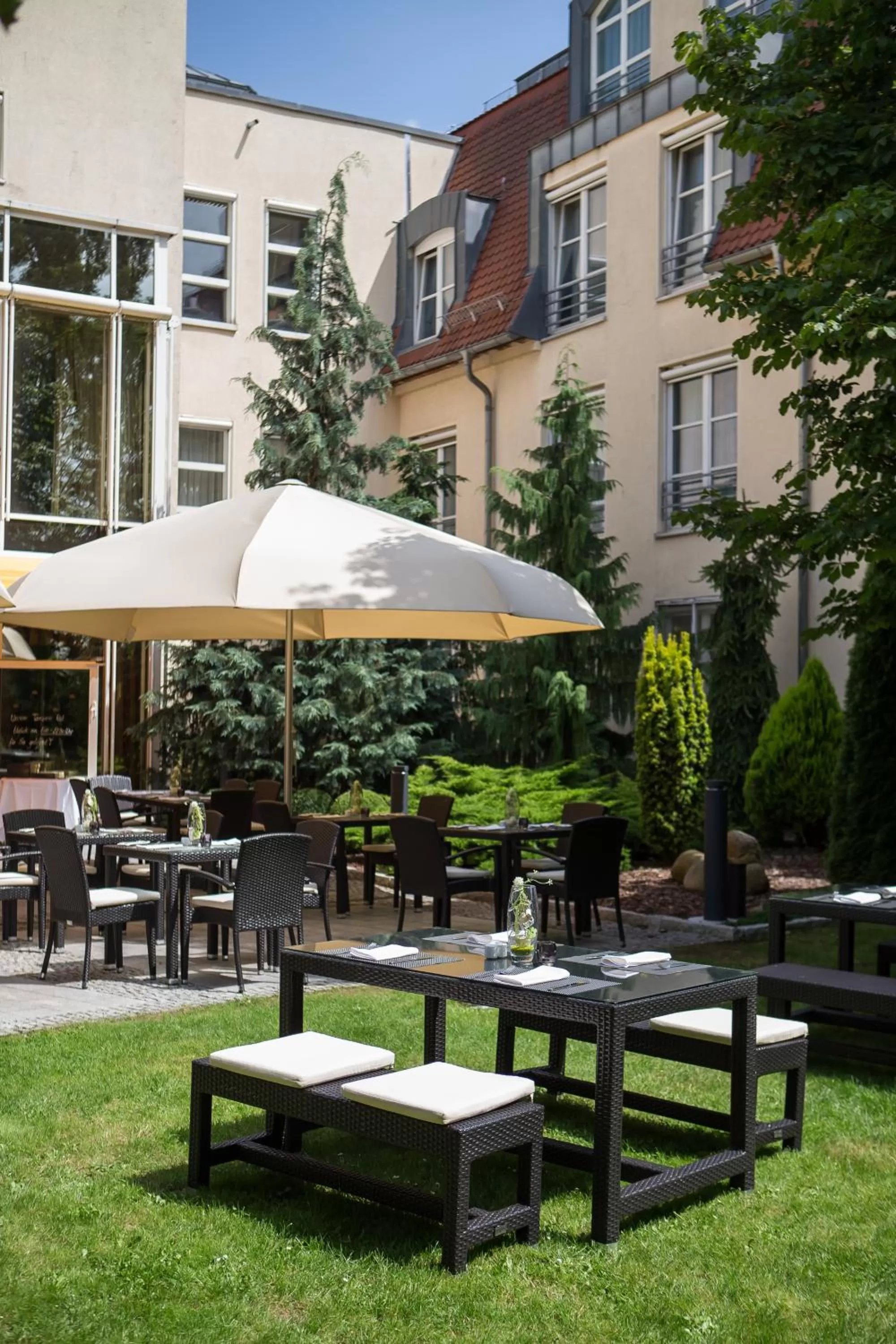 Garden in Seminaris Hotel Leipzig