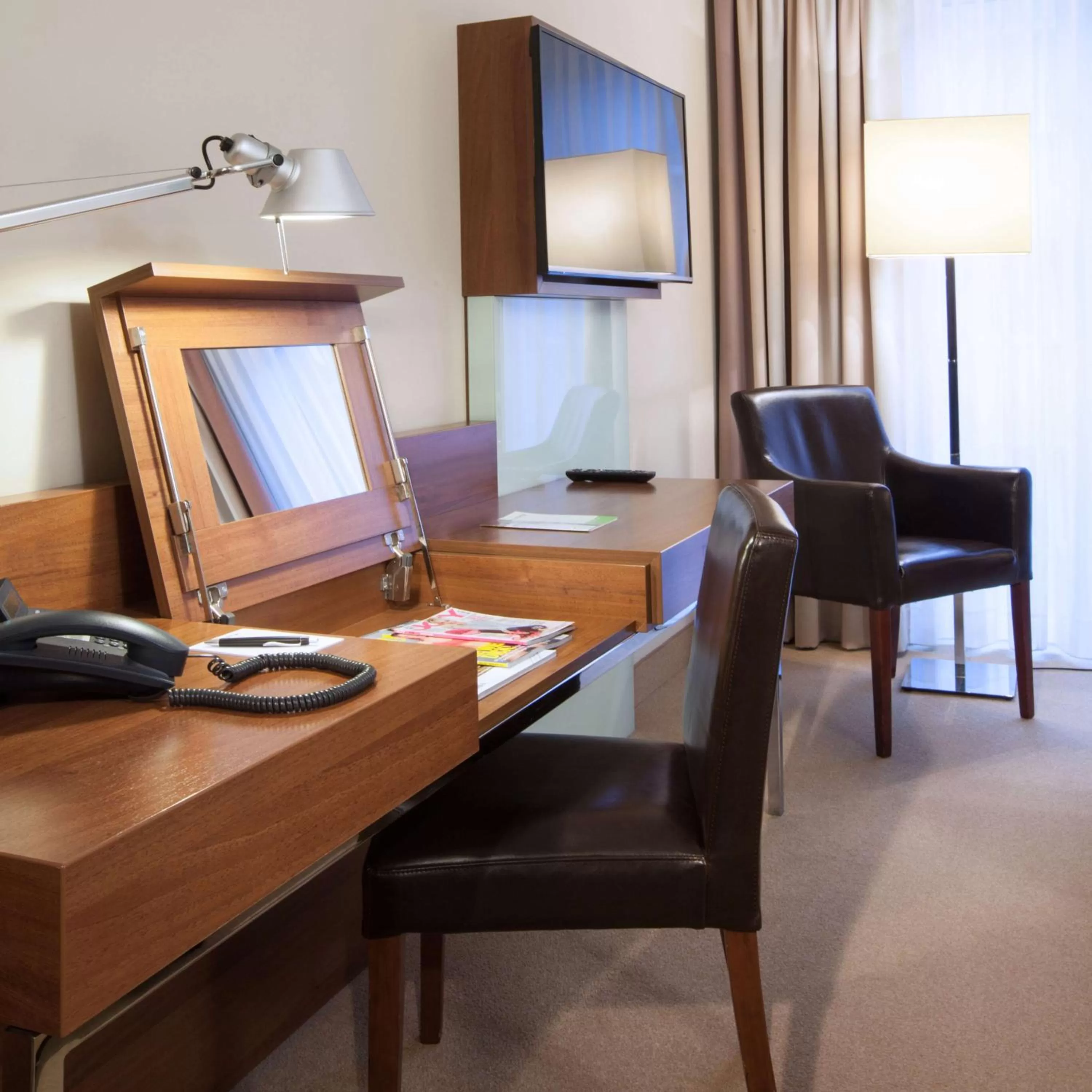 Bedroom in Lindner Hotel Hamburg am Michel, part of JdV by Hyatt