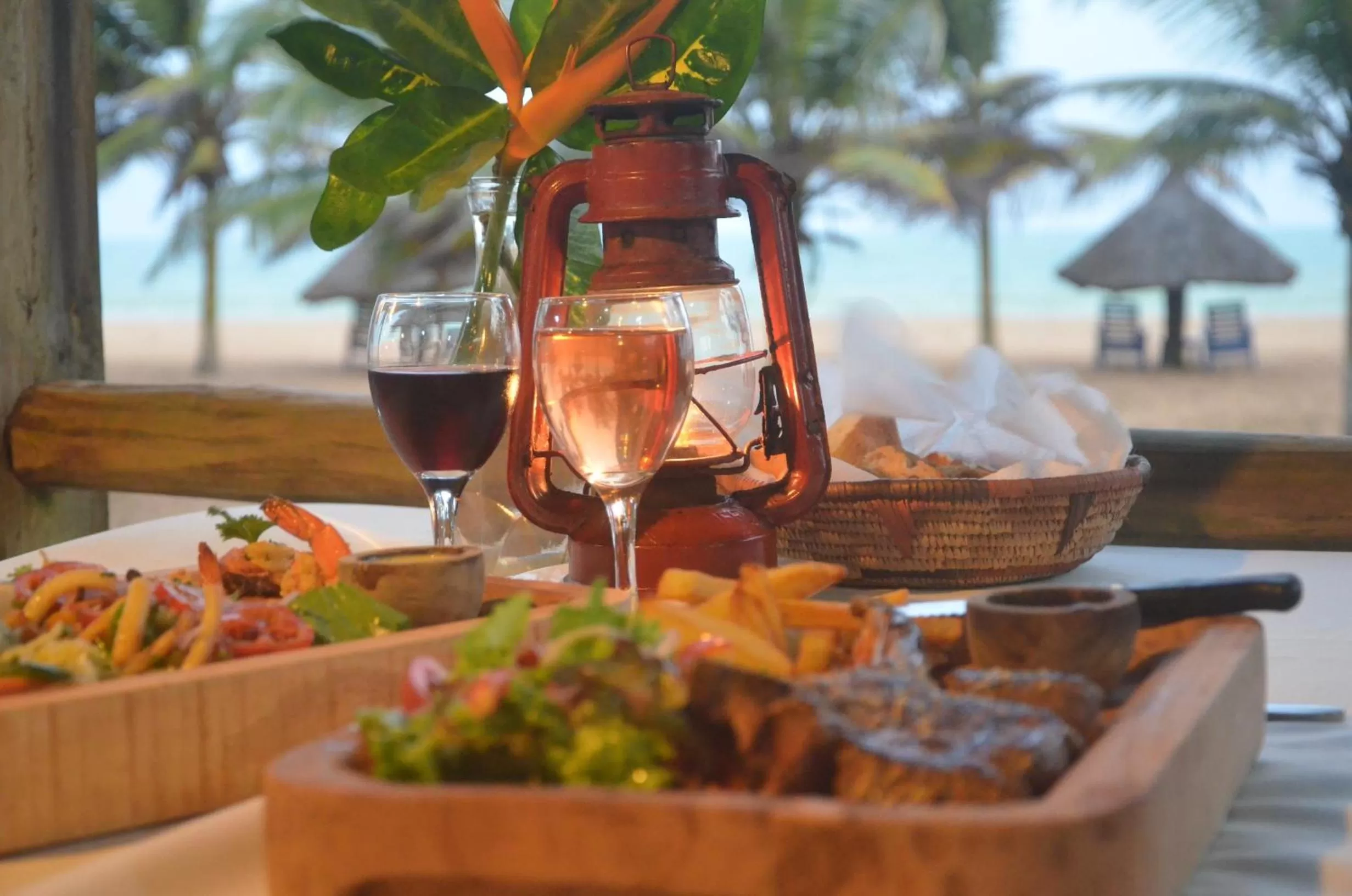 Restaurant/places to eat, Food in Auberge de Grand Popo