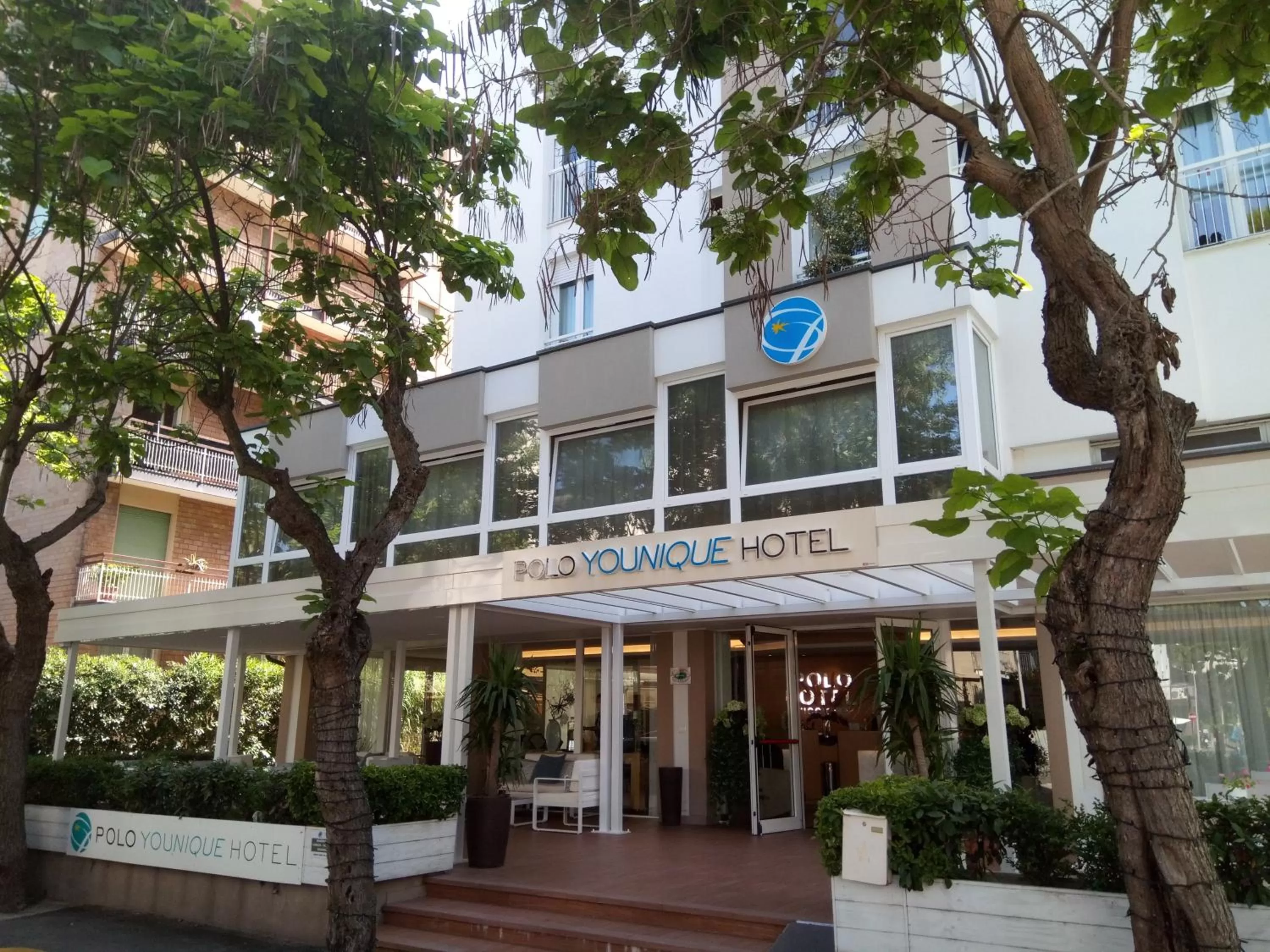 Property building in BeYou Hotel Polo