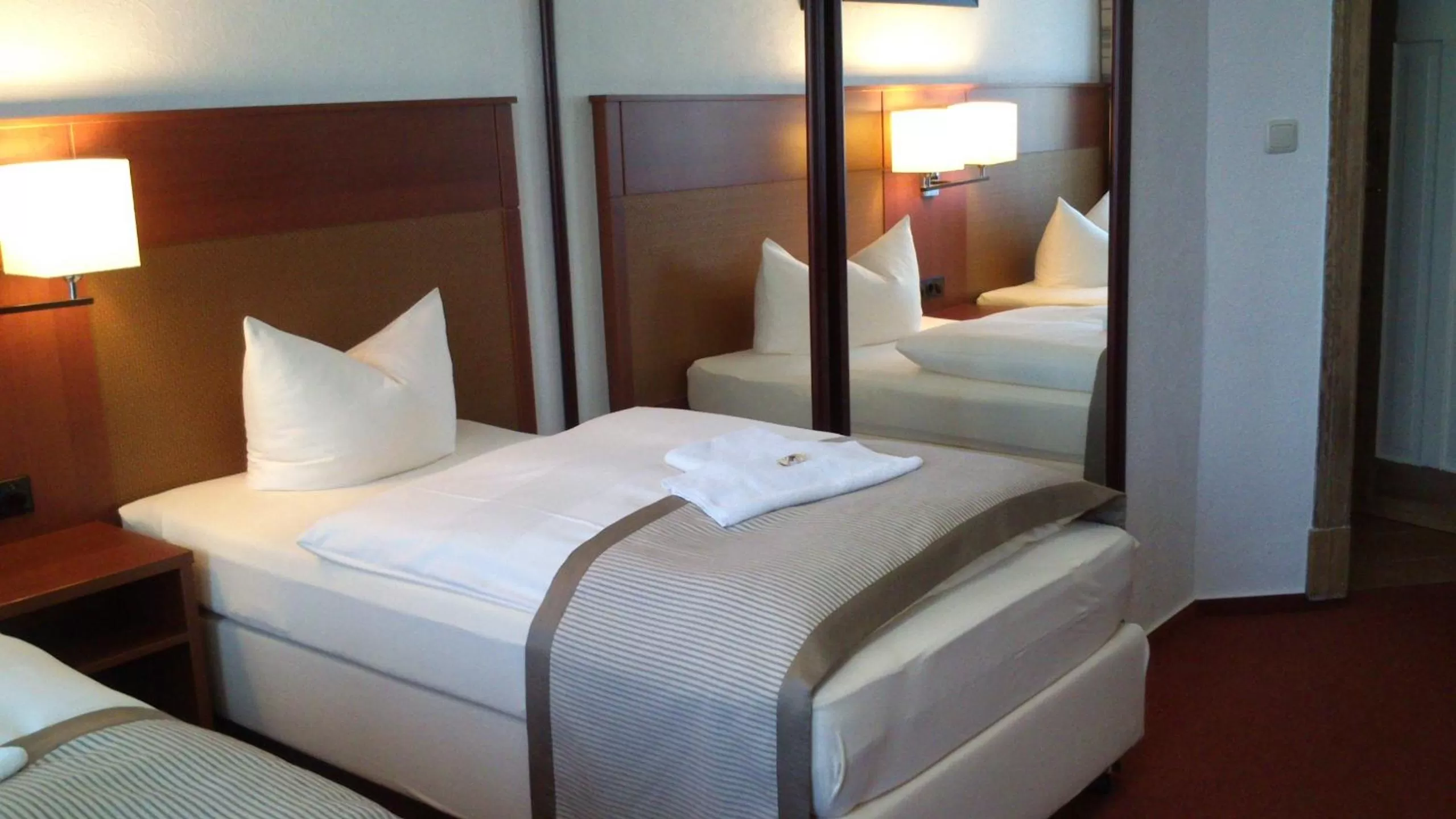 Bed in Hotel Boizenburger Hof