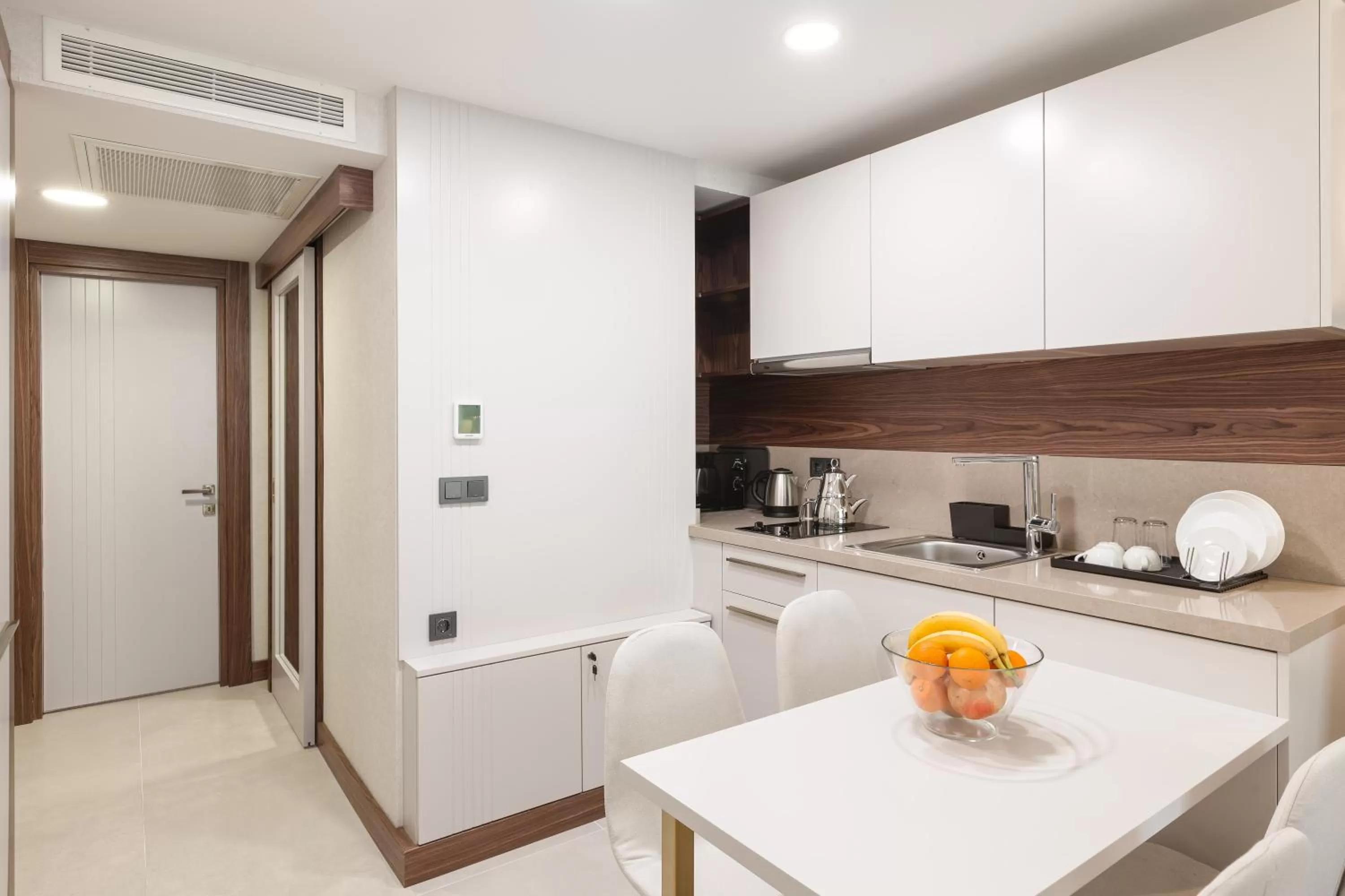 Kitchen or kitchenette in Sherry Suites Karaköy