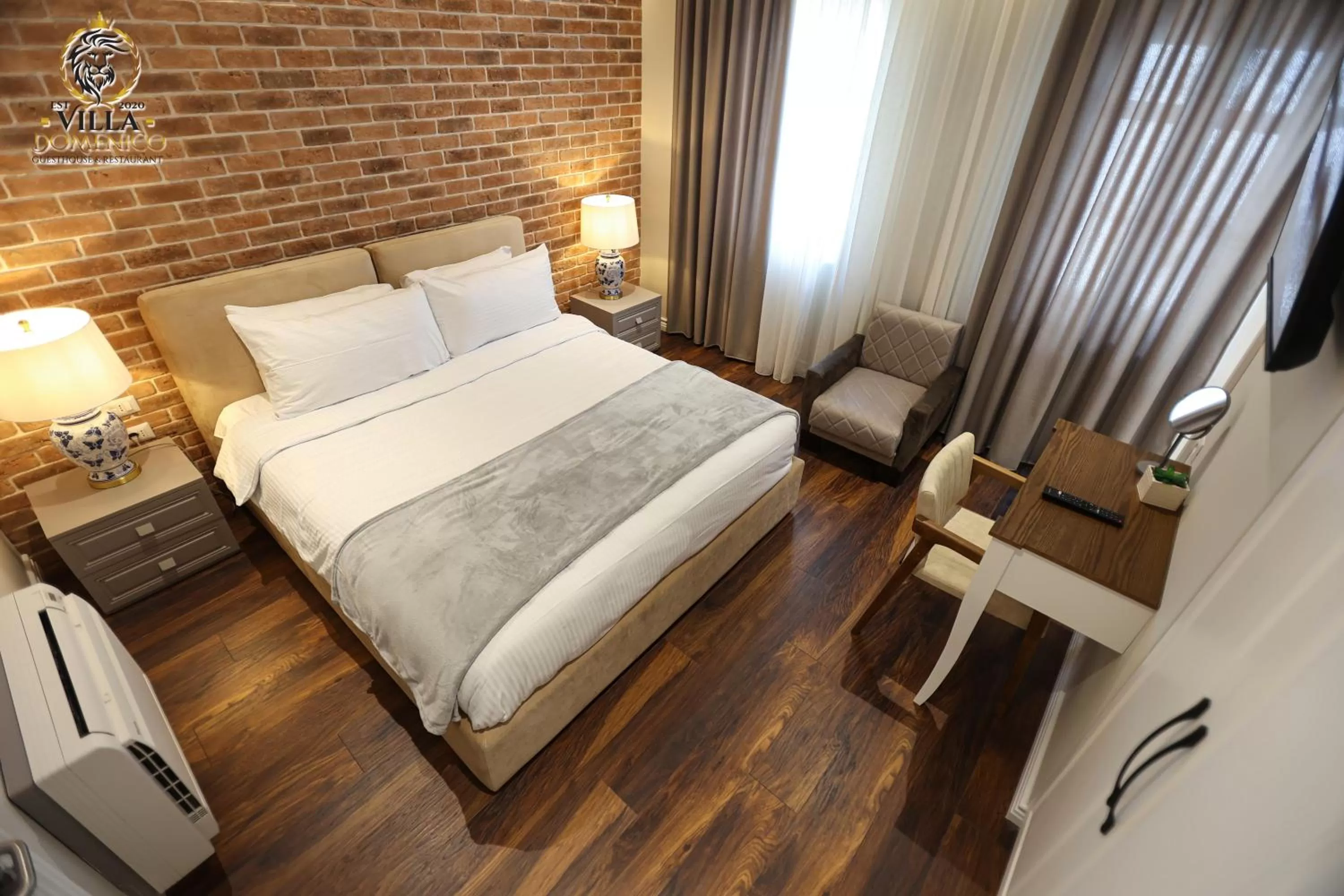 Bed in Villa Domenico Korce