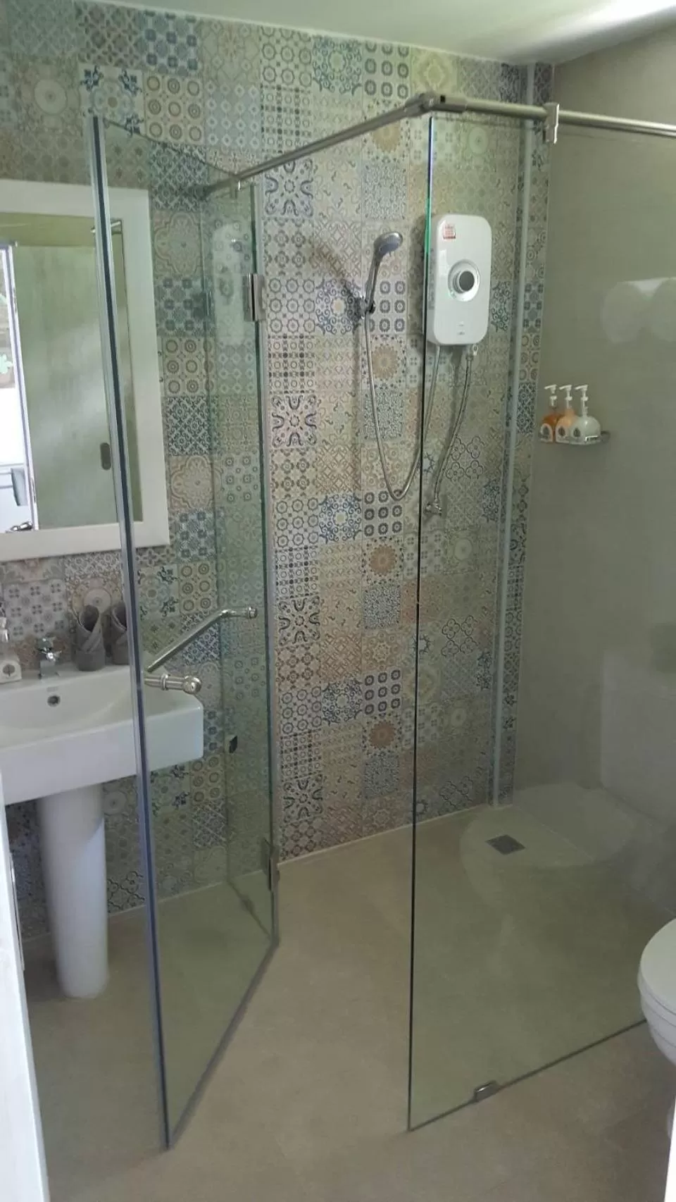 Bathroom in BC Summer Beach