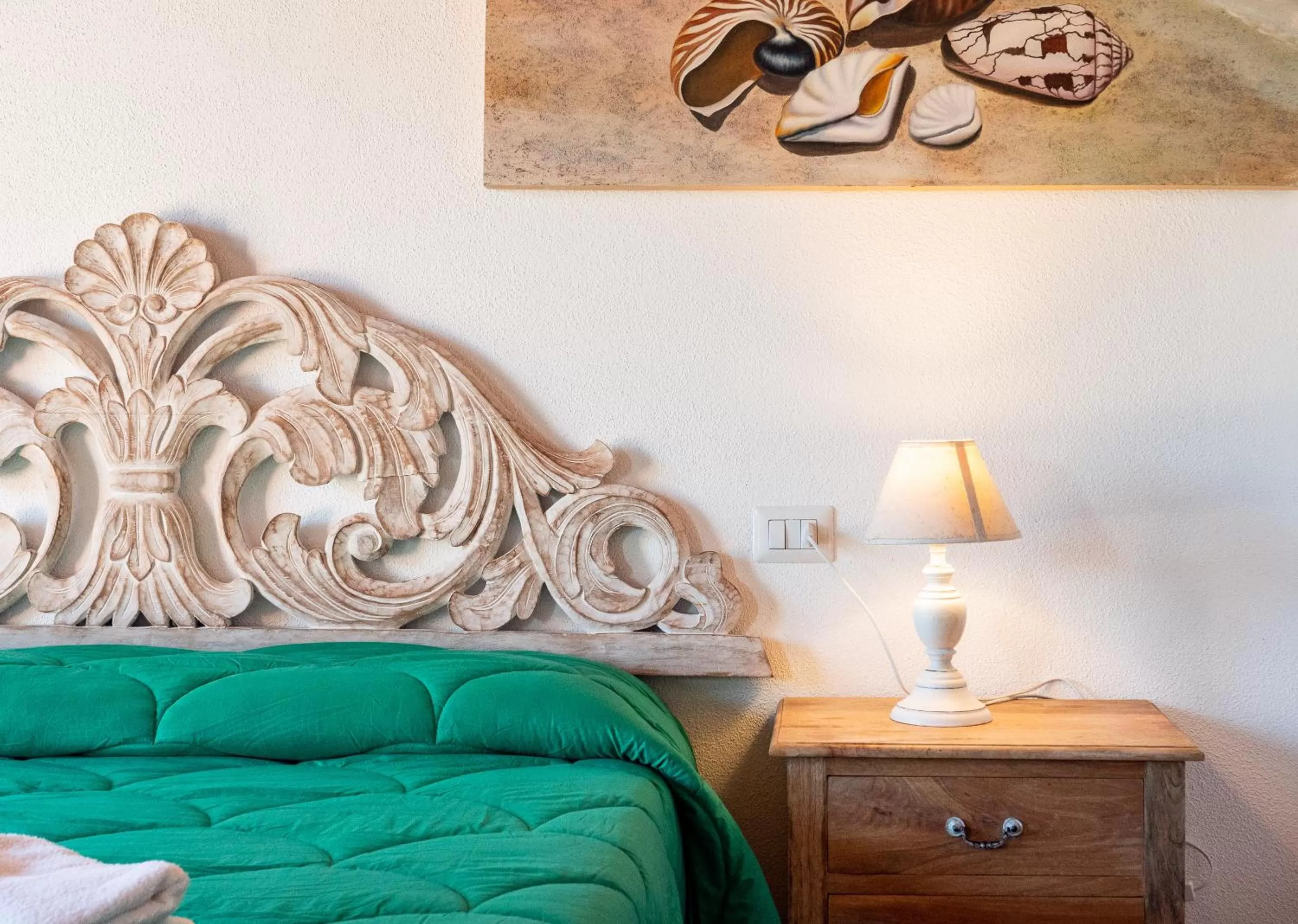 Bathroom, Bed in QUADRIFOGLIO Affittacamere