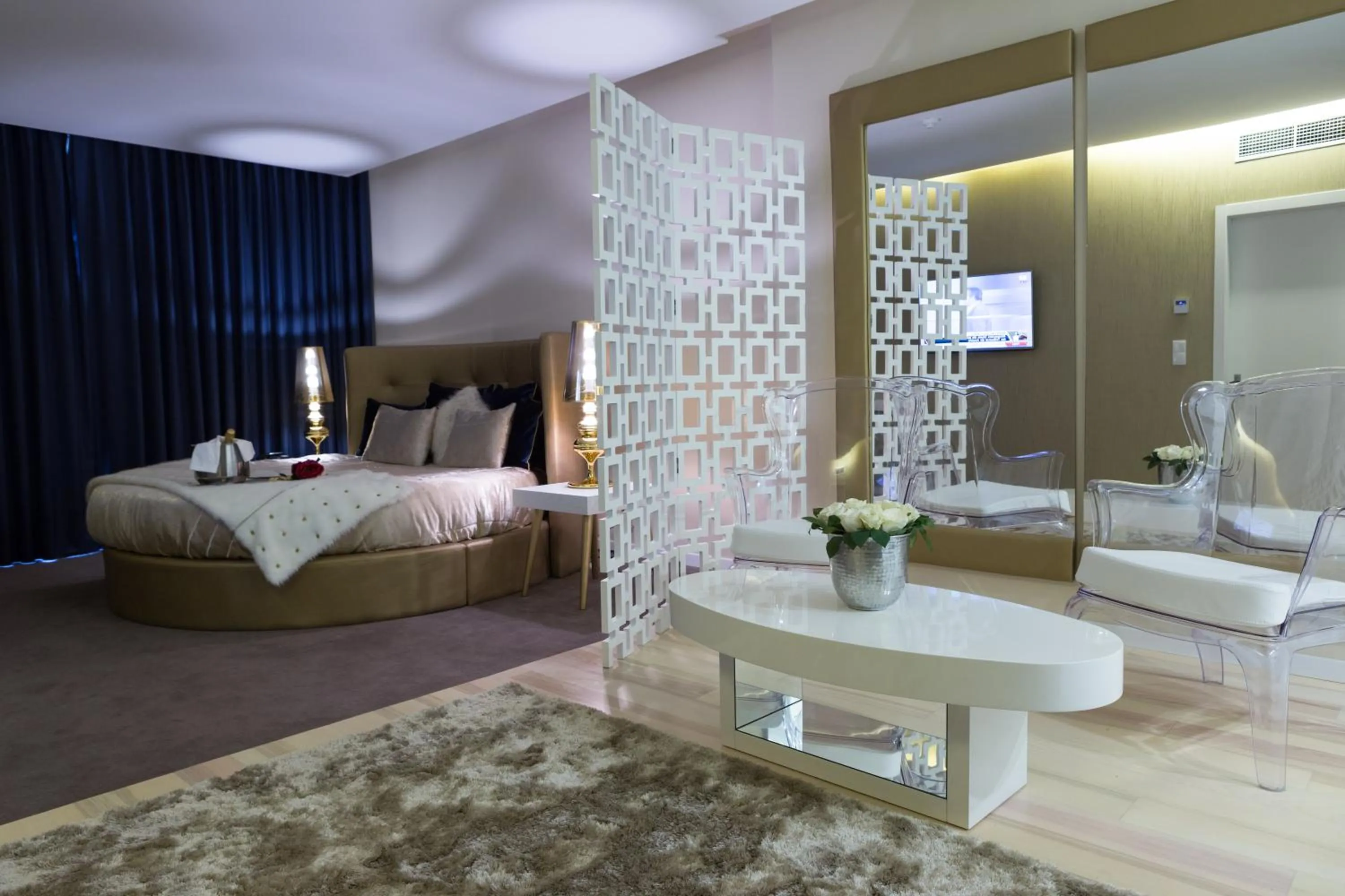 Living room, Bed in Hotel de Ilhavo Plaza & Spa