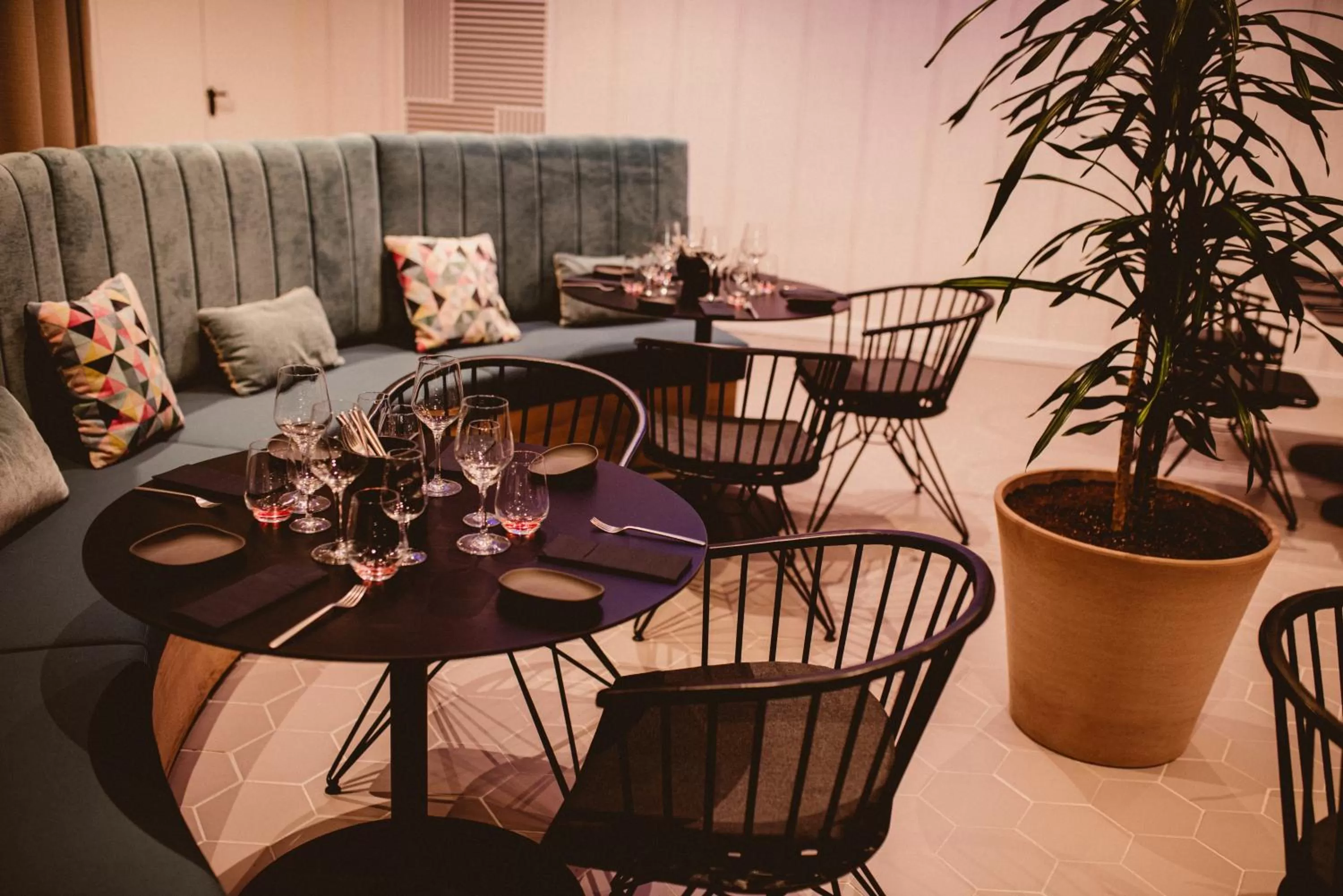 Dining area in Novotel Campo De Las Naciones