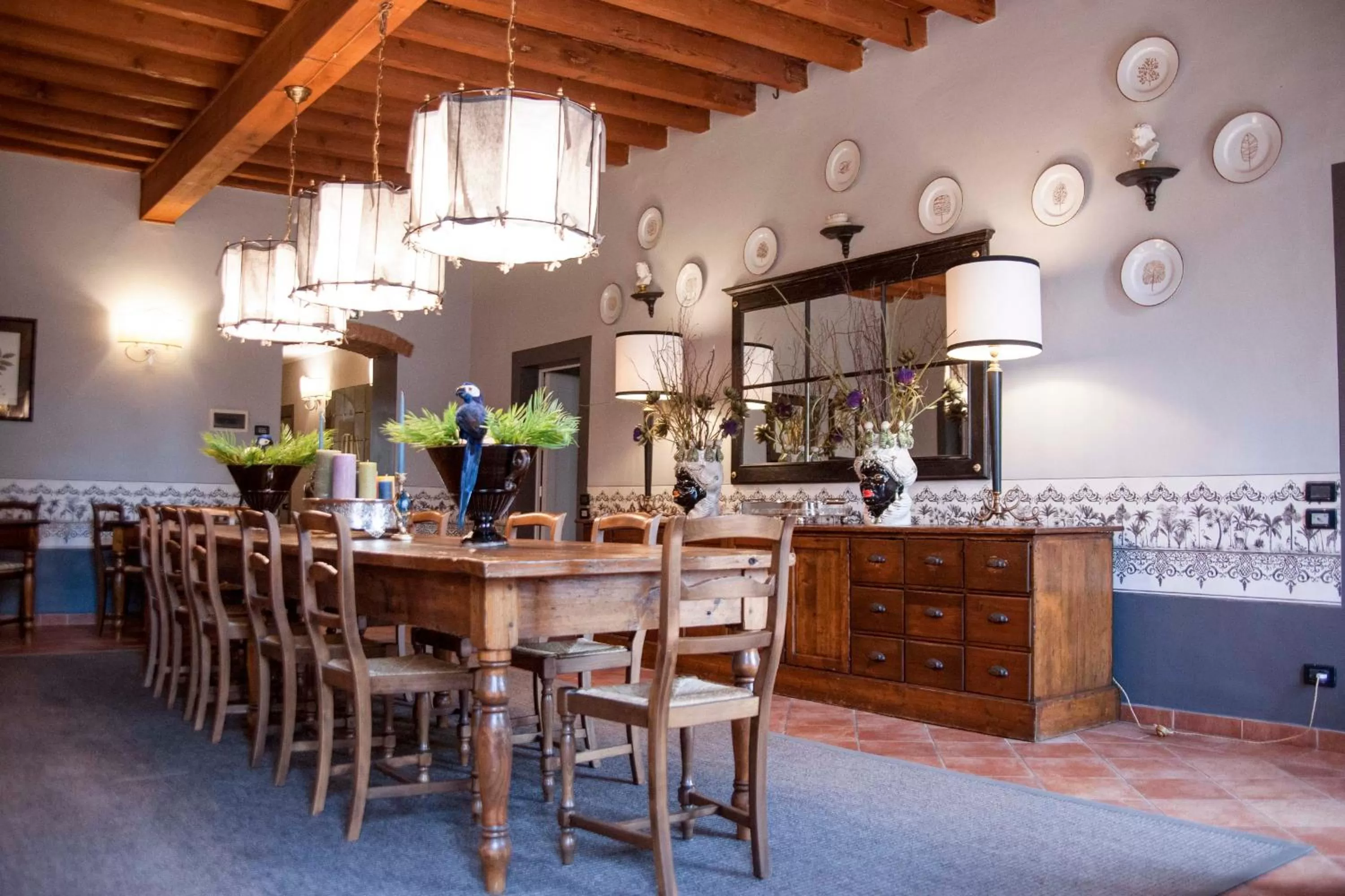 Communal lounge/ TV room in Antica Dimora De' Benci