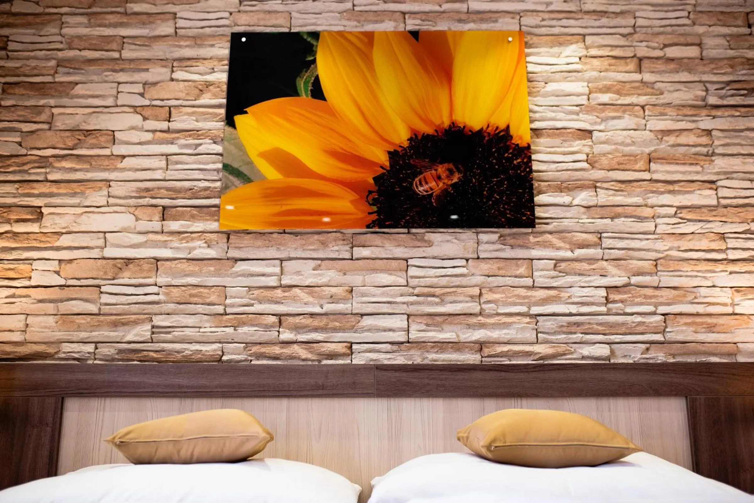 Decorative detail, Bed in Hotel Viktor