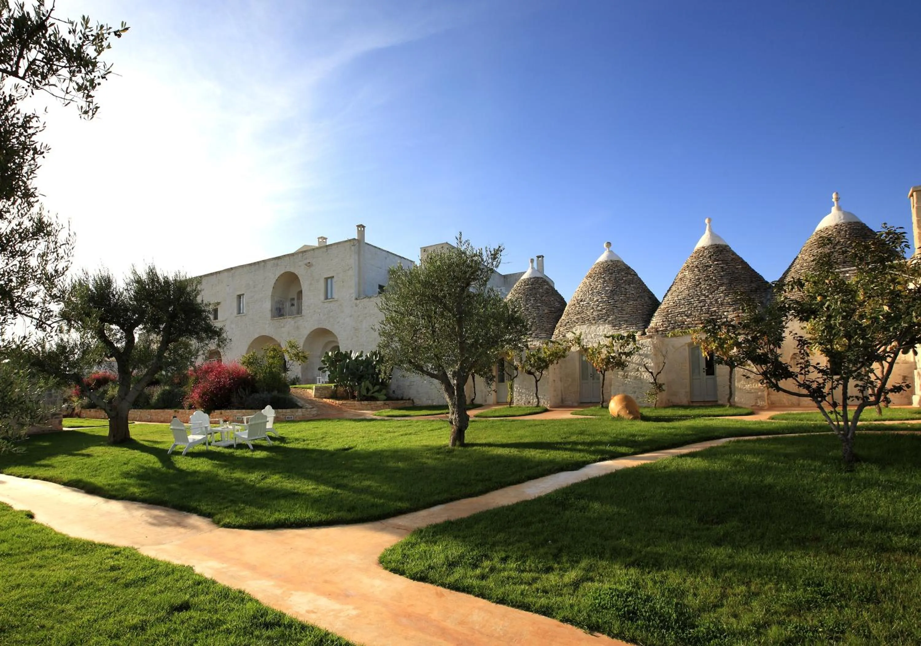 Garden in Masseria Cervarolo