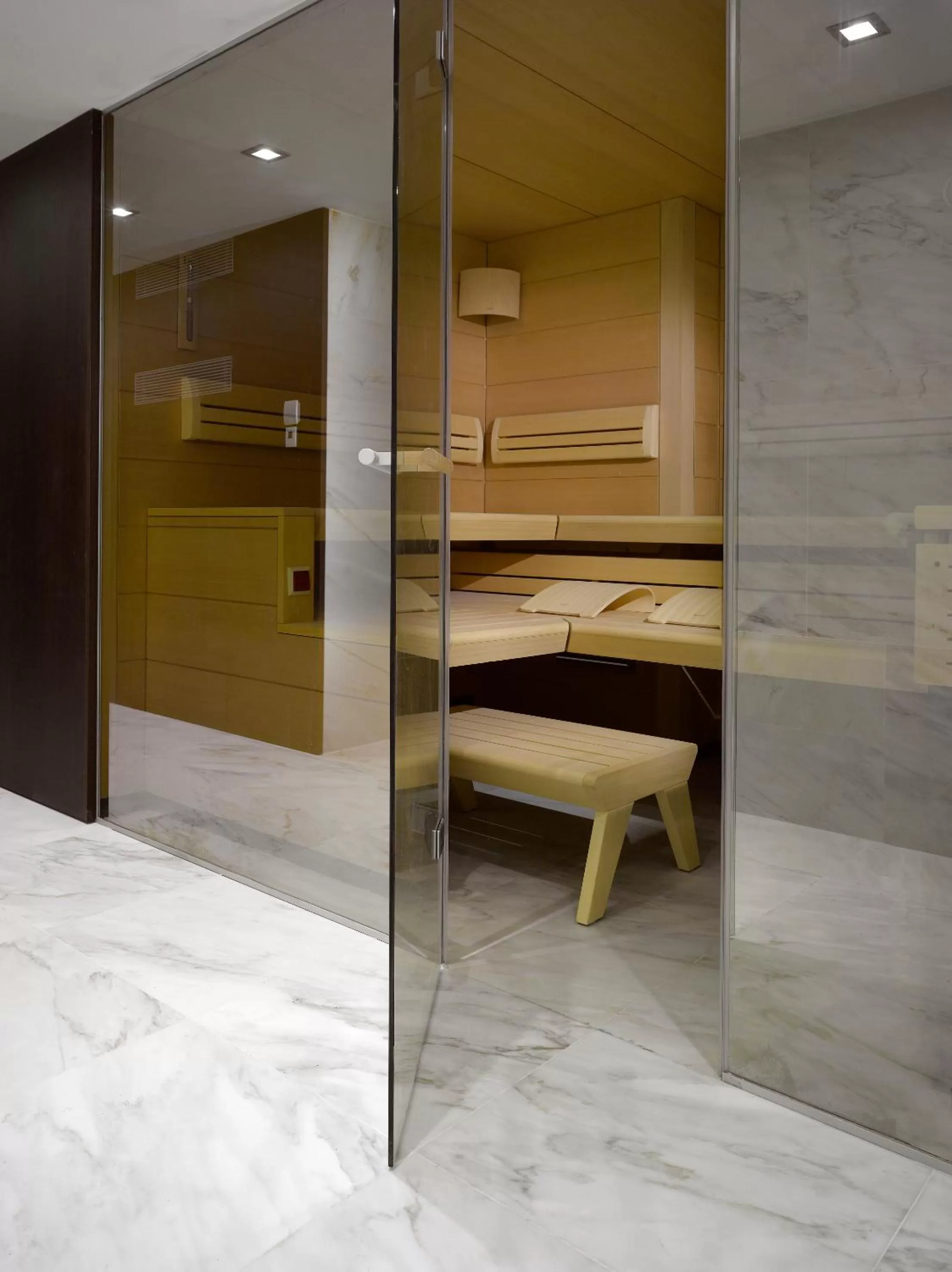 Sauna in The Emblem Prague Hotel - Preferred Hotels & Resorts