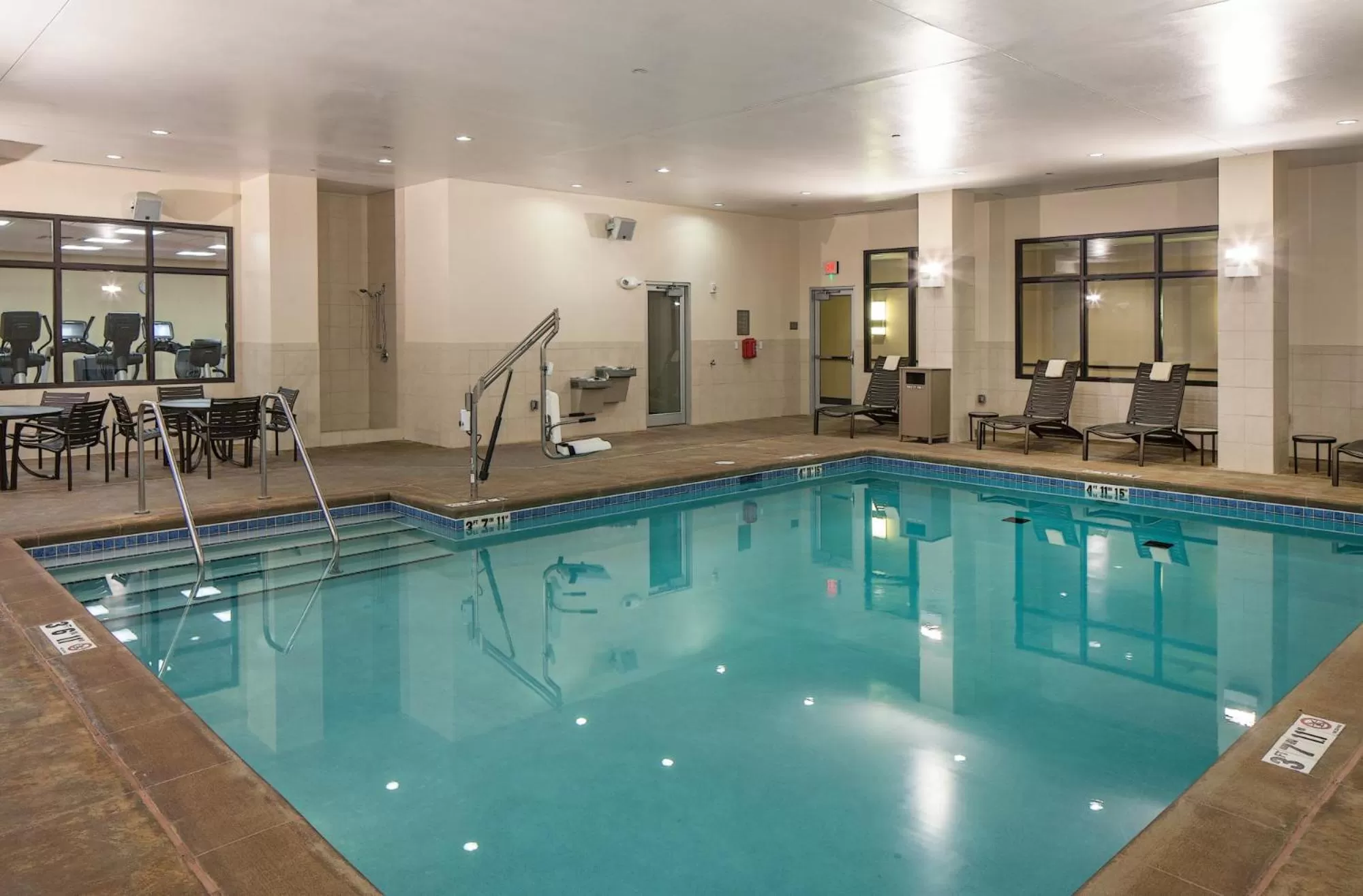Swimming pool in Hyatt Place Lincoln/Downtown-Haymarket