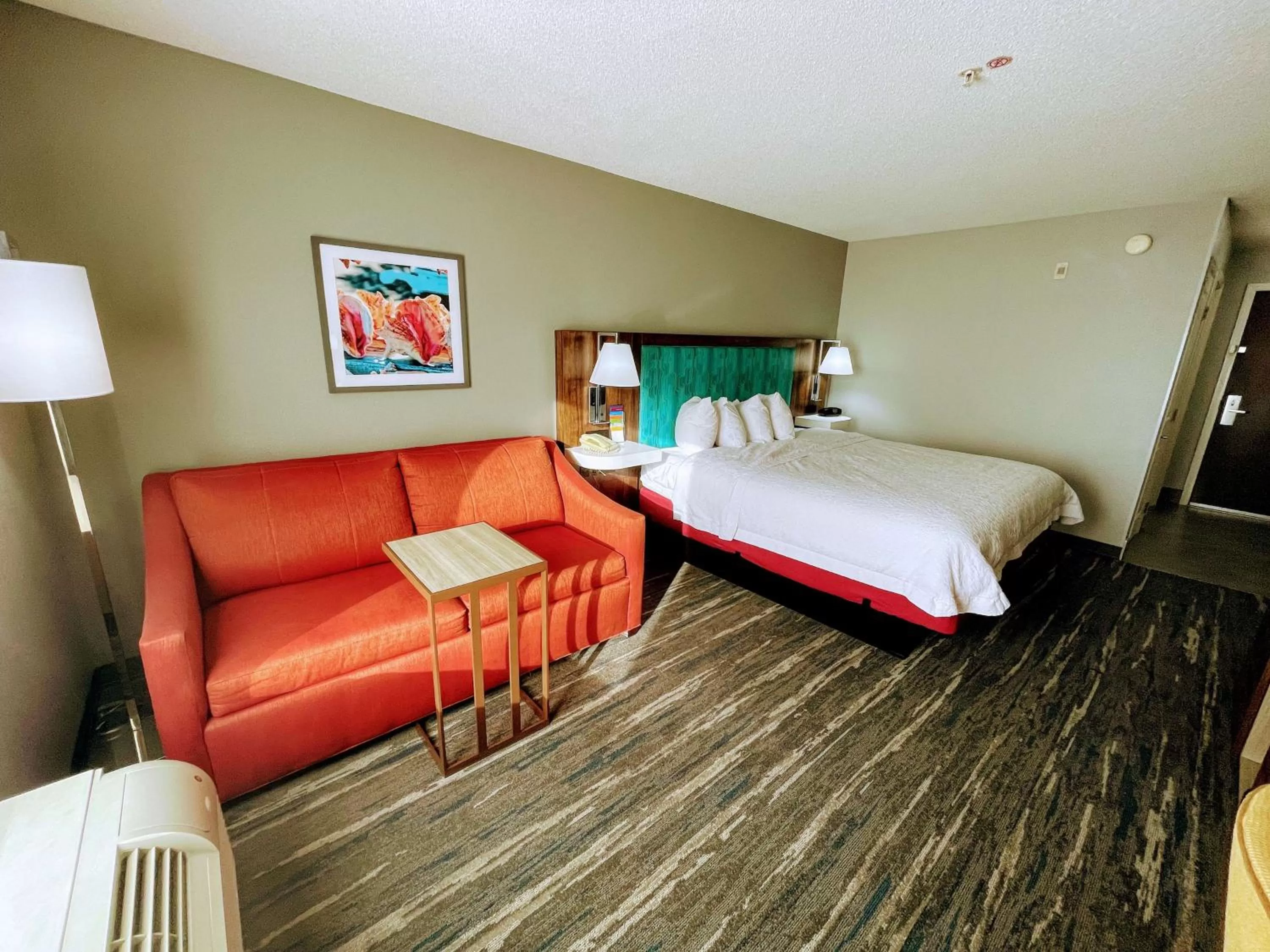 King Room - Hearing Accessible - Non-Smoking in Hampton Inn & Suites Pensacola I-10 N at University Town Plaza