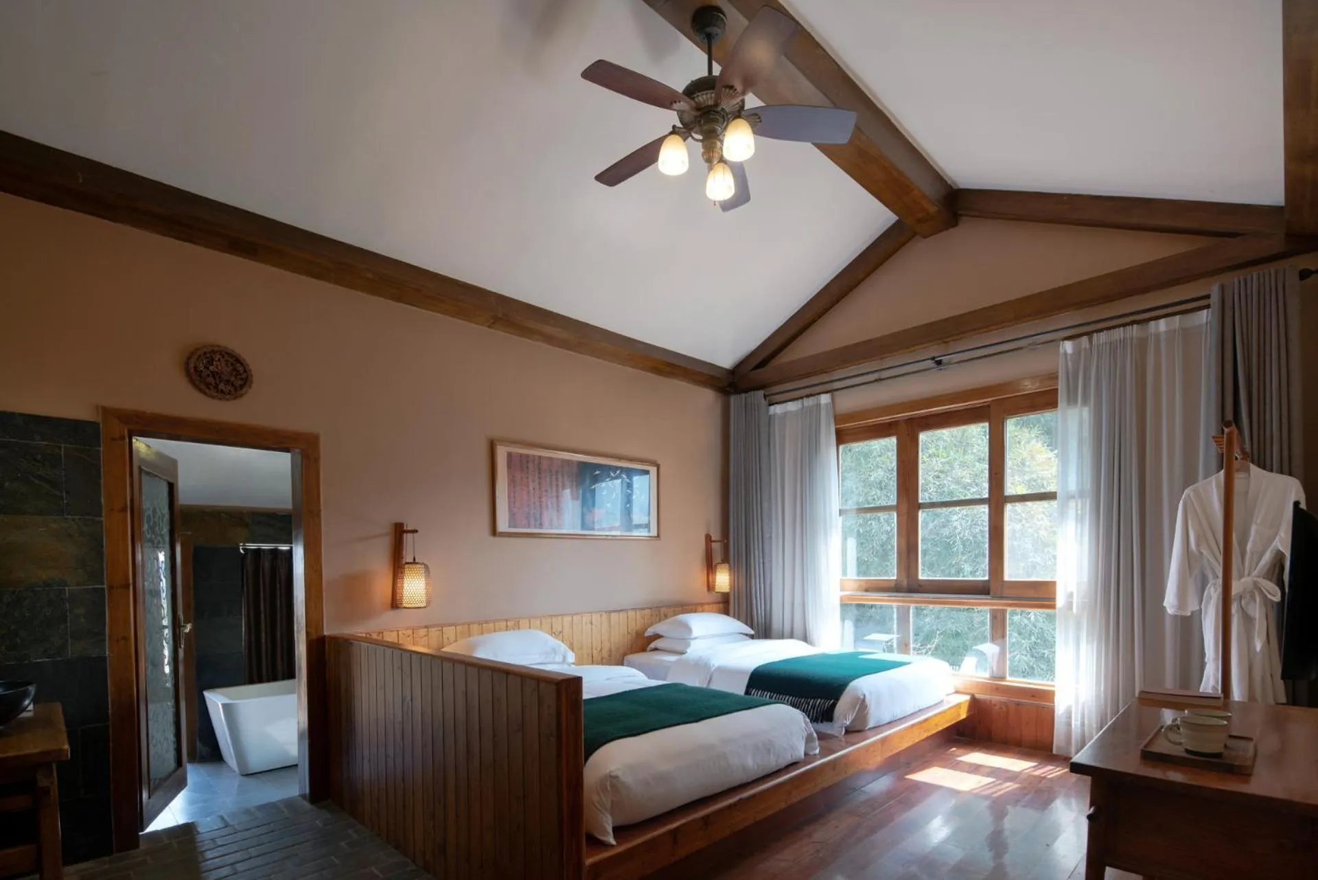 Bed in Moondance Boutique Resort