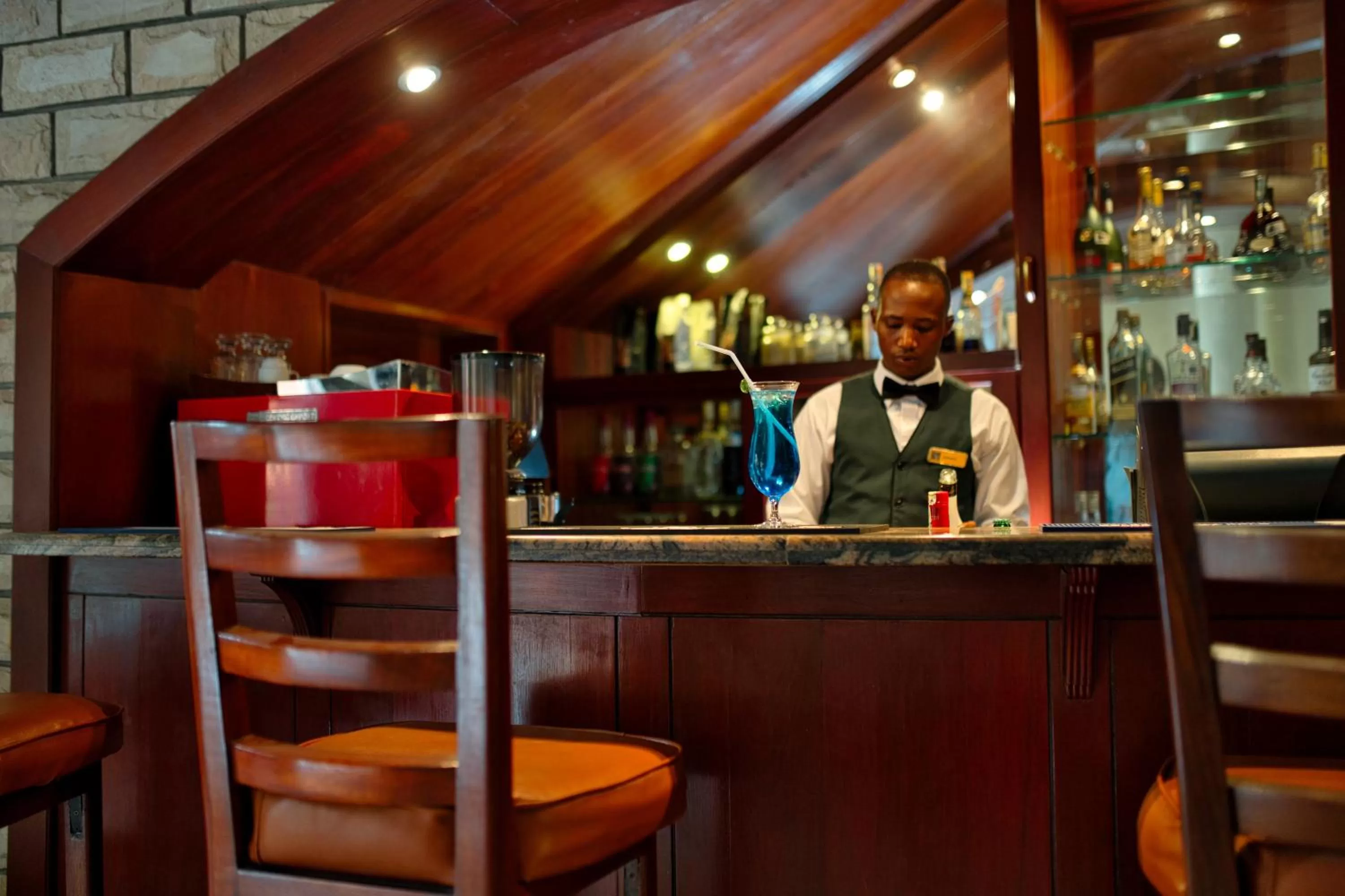 Lounge or bar in Kibo Palace Hotel Arusha