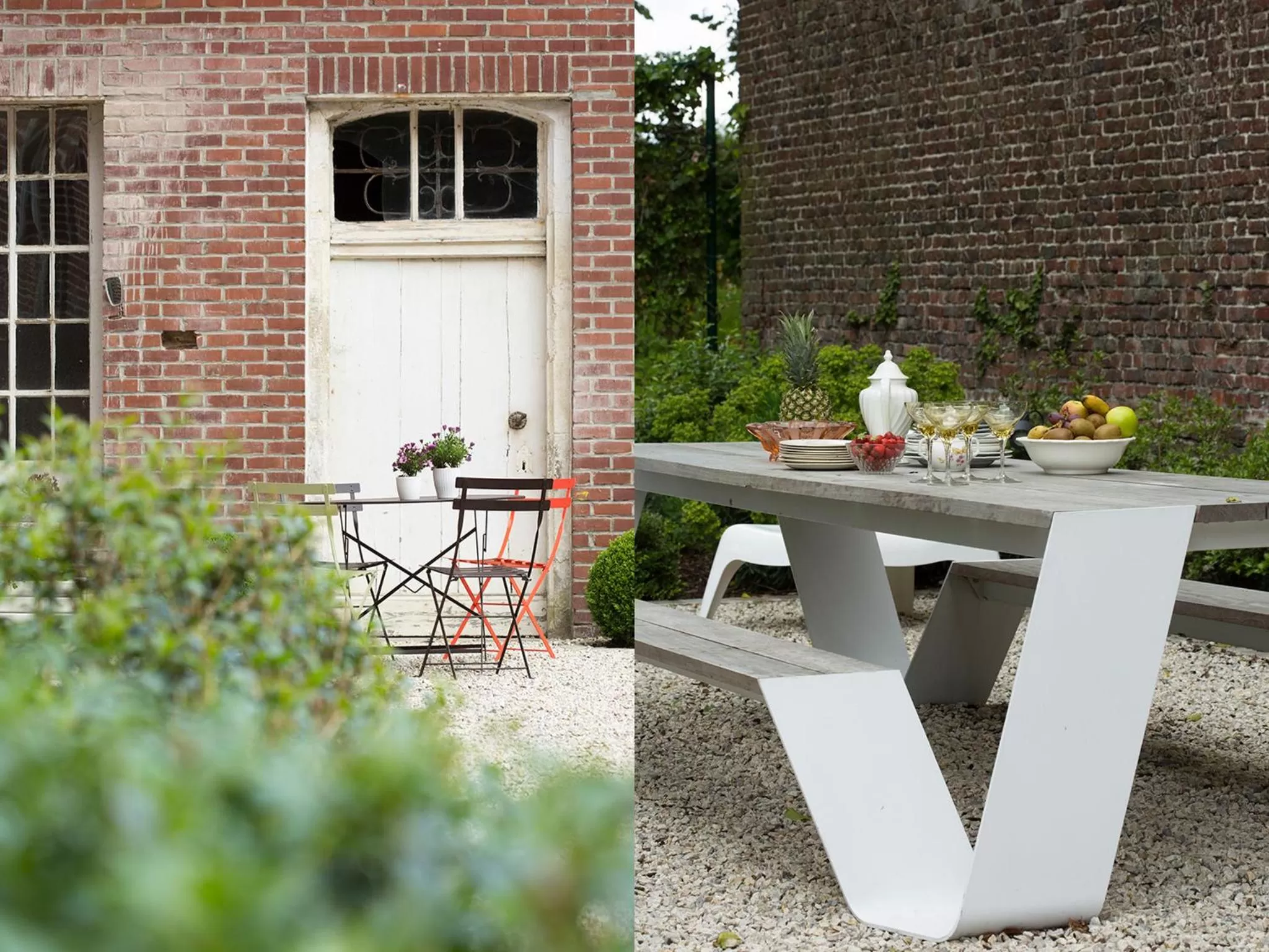 Garden in B&B Pastorie Balegem