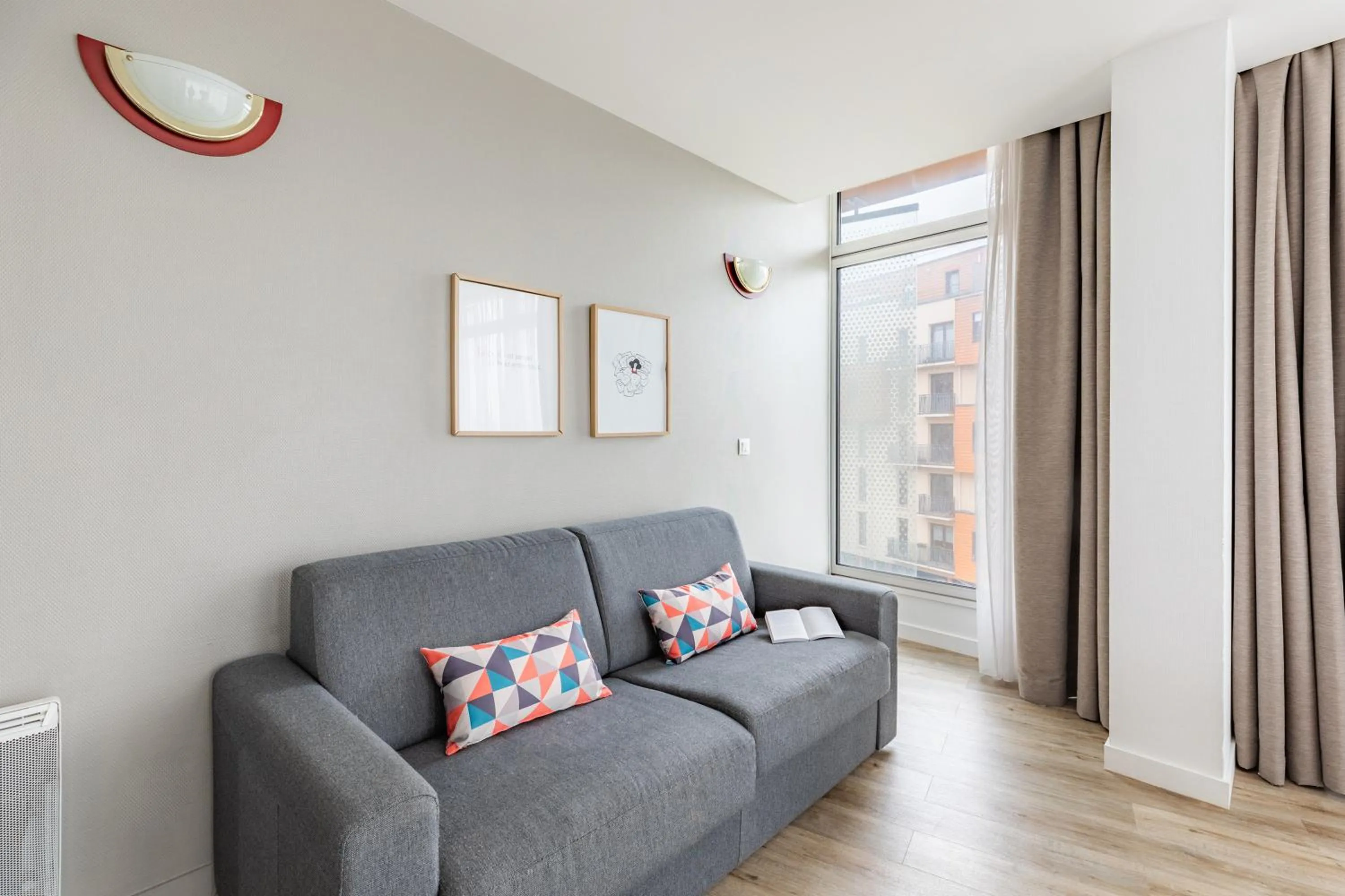 Living room in Appart'City Confort Le Mans Centre