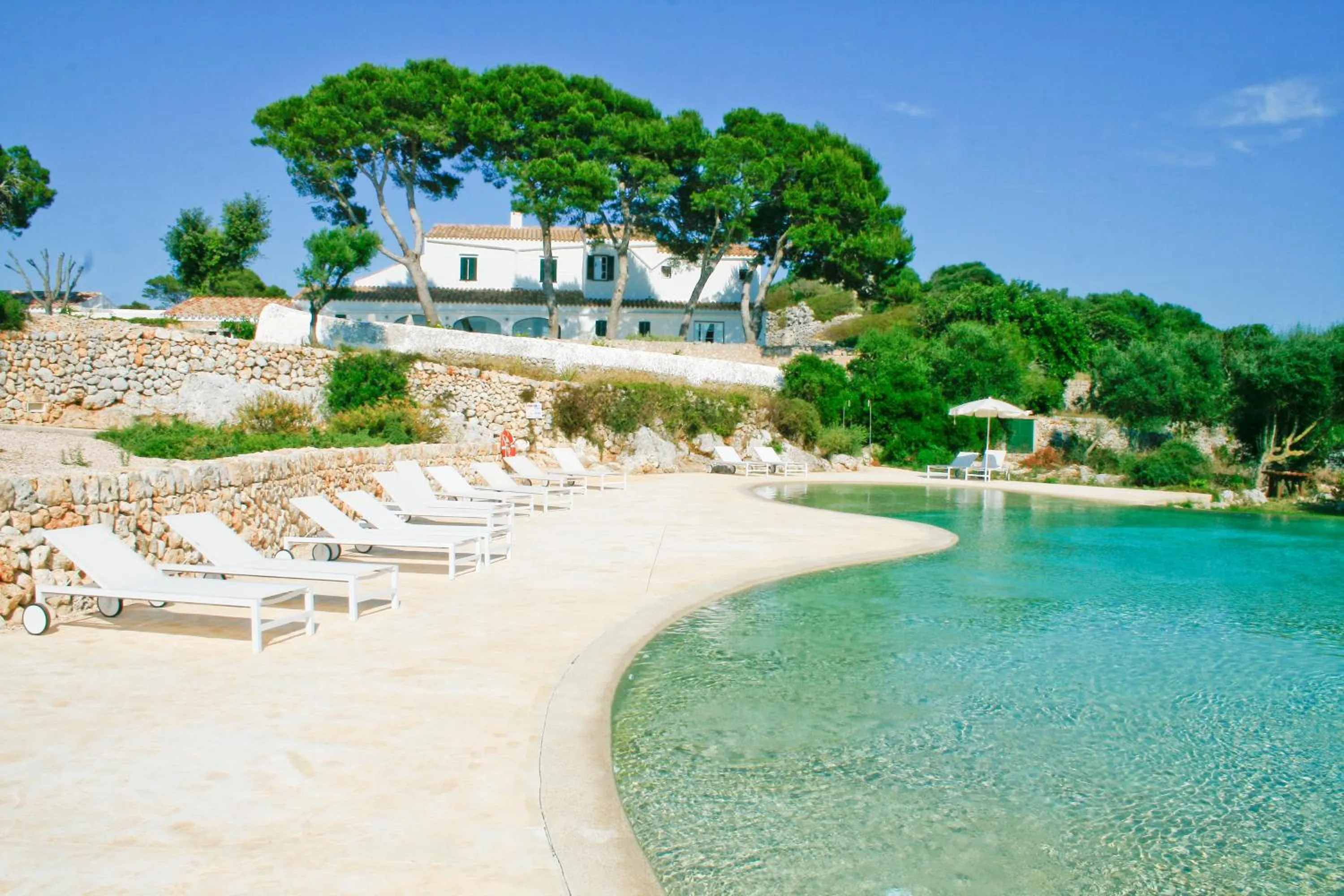 Solarium in Hotel Rural Binigaus Vell