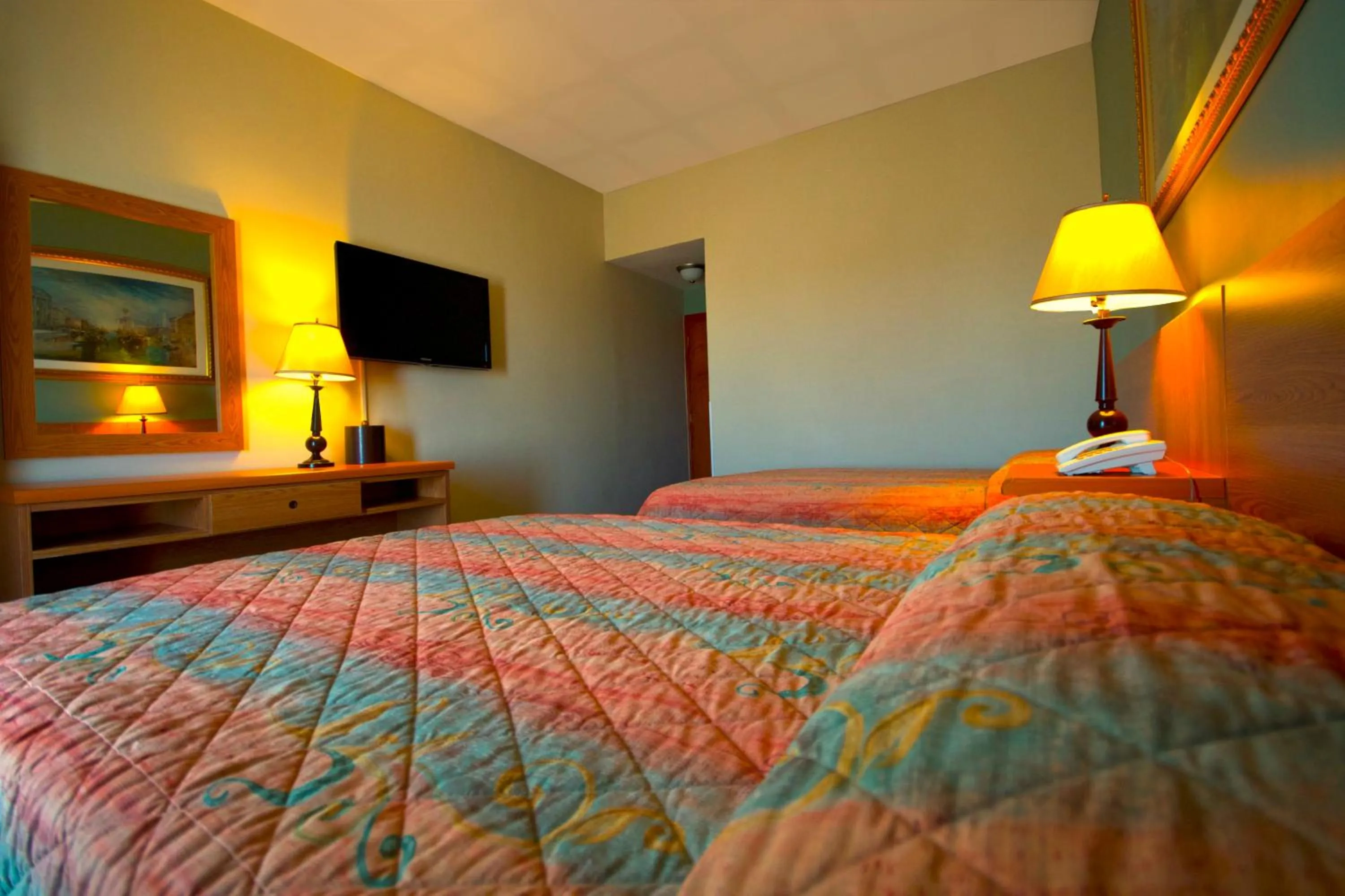 Bed in Hotel Consulado Inn