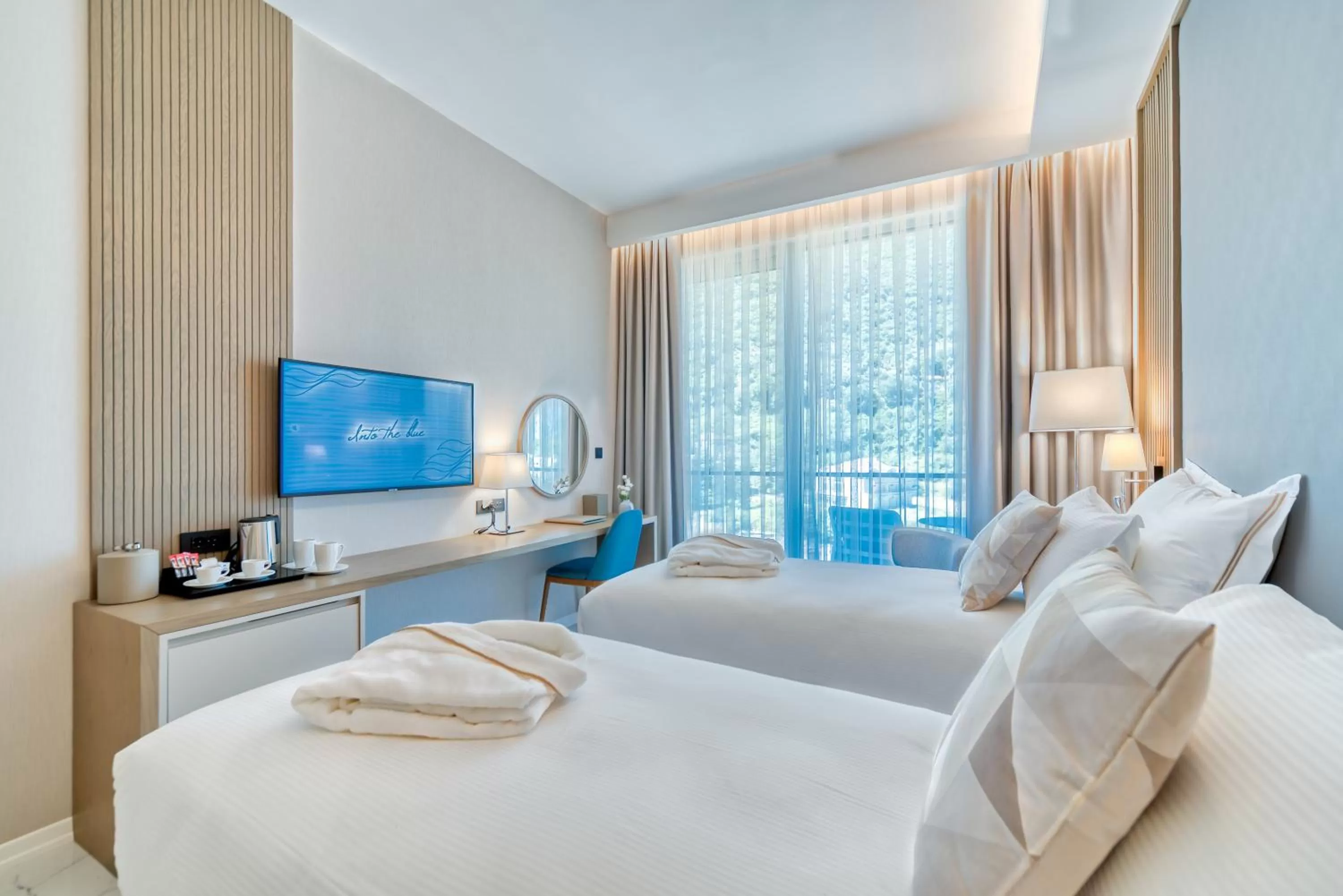 Twin Room with Sea View in Hyatt Regency Kotor Bay Resort