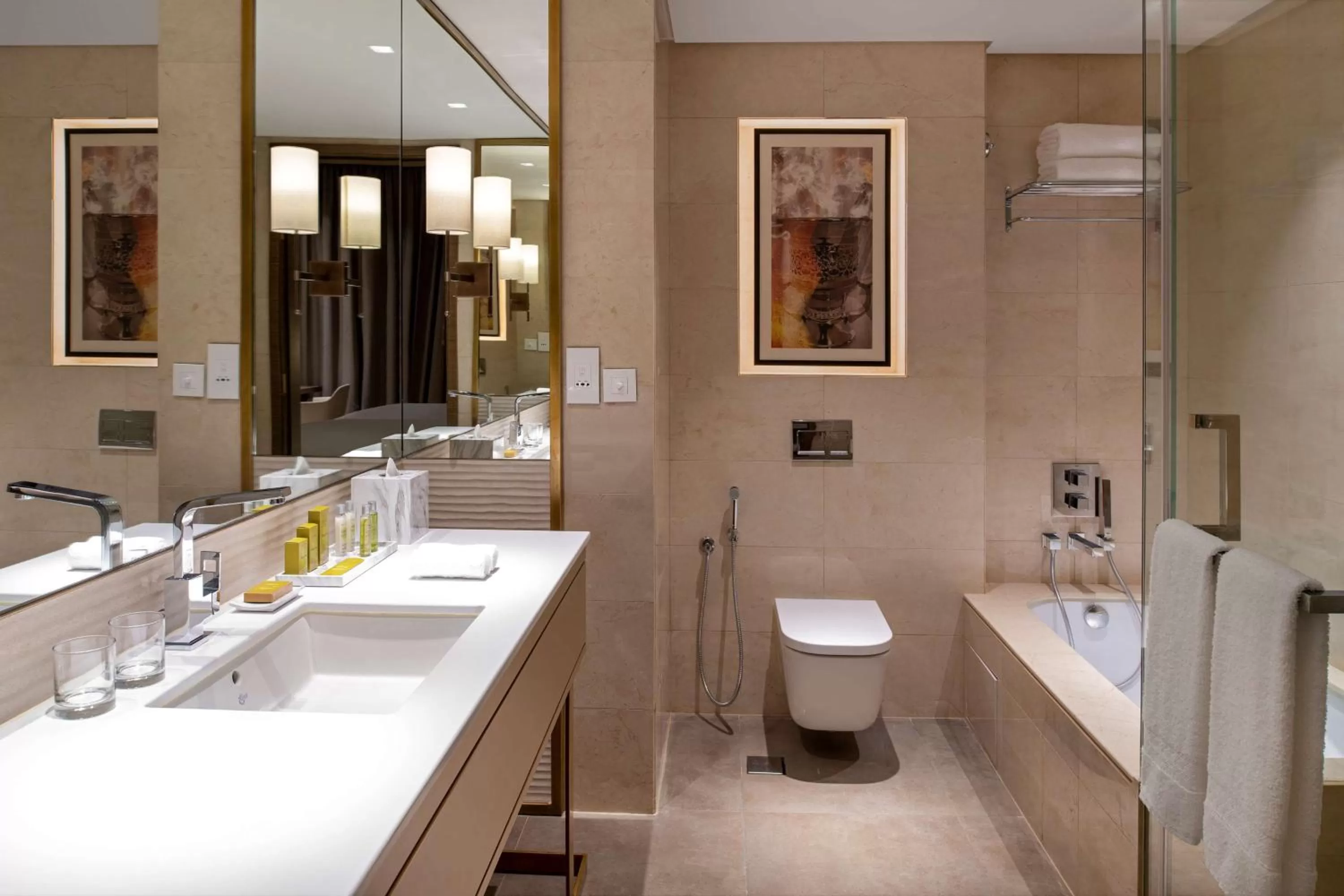 Bathroom in DoubleTree Suites by Hilton - Riyadh Financial District