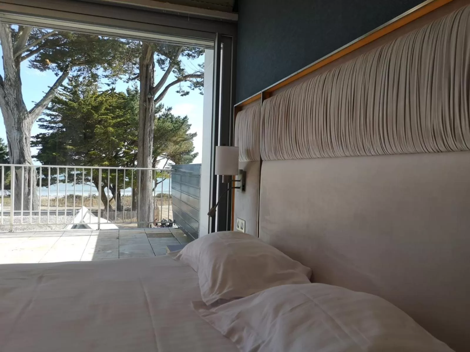 Bed in Le Diana Hôtel & Spa