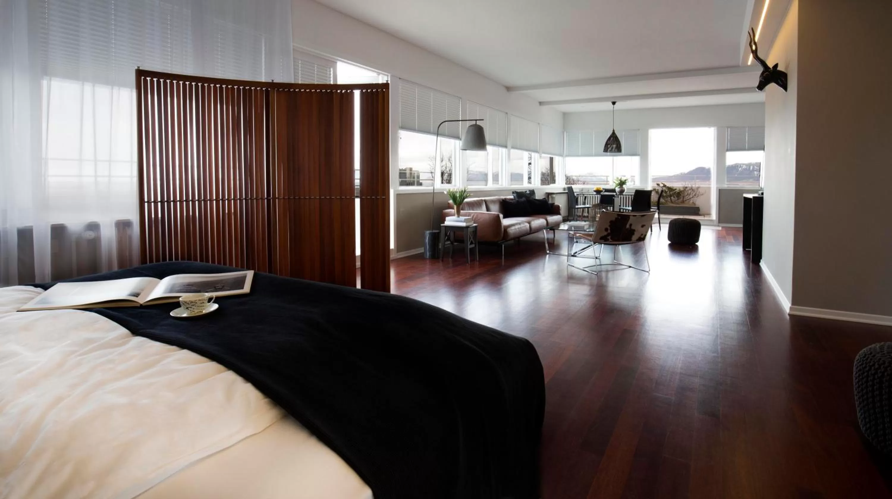 King Suite with Balcony in Room With a View Hotel