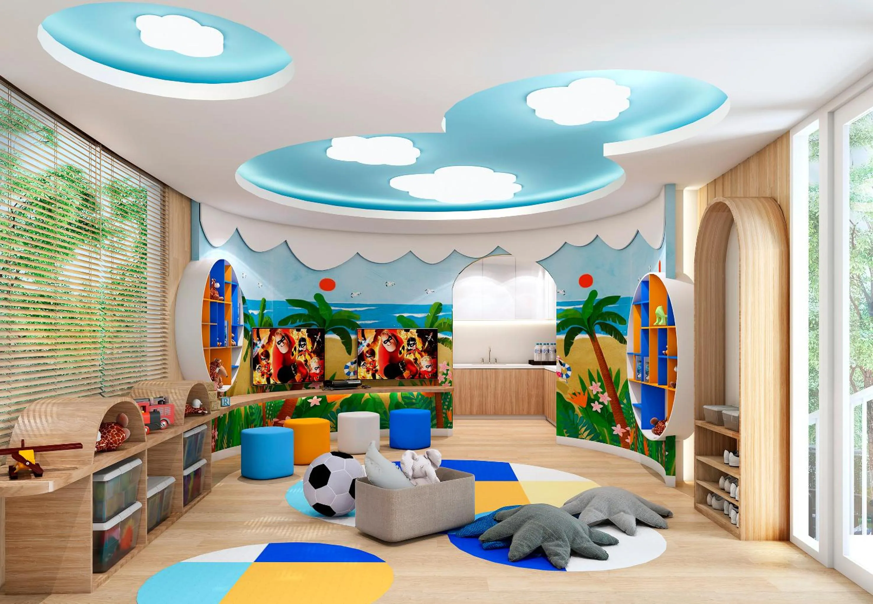 Kids's club in Melia Koh Samui