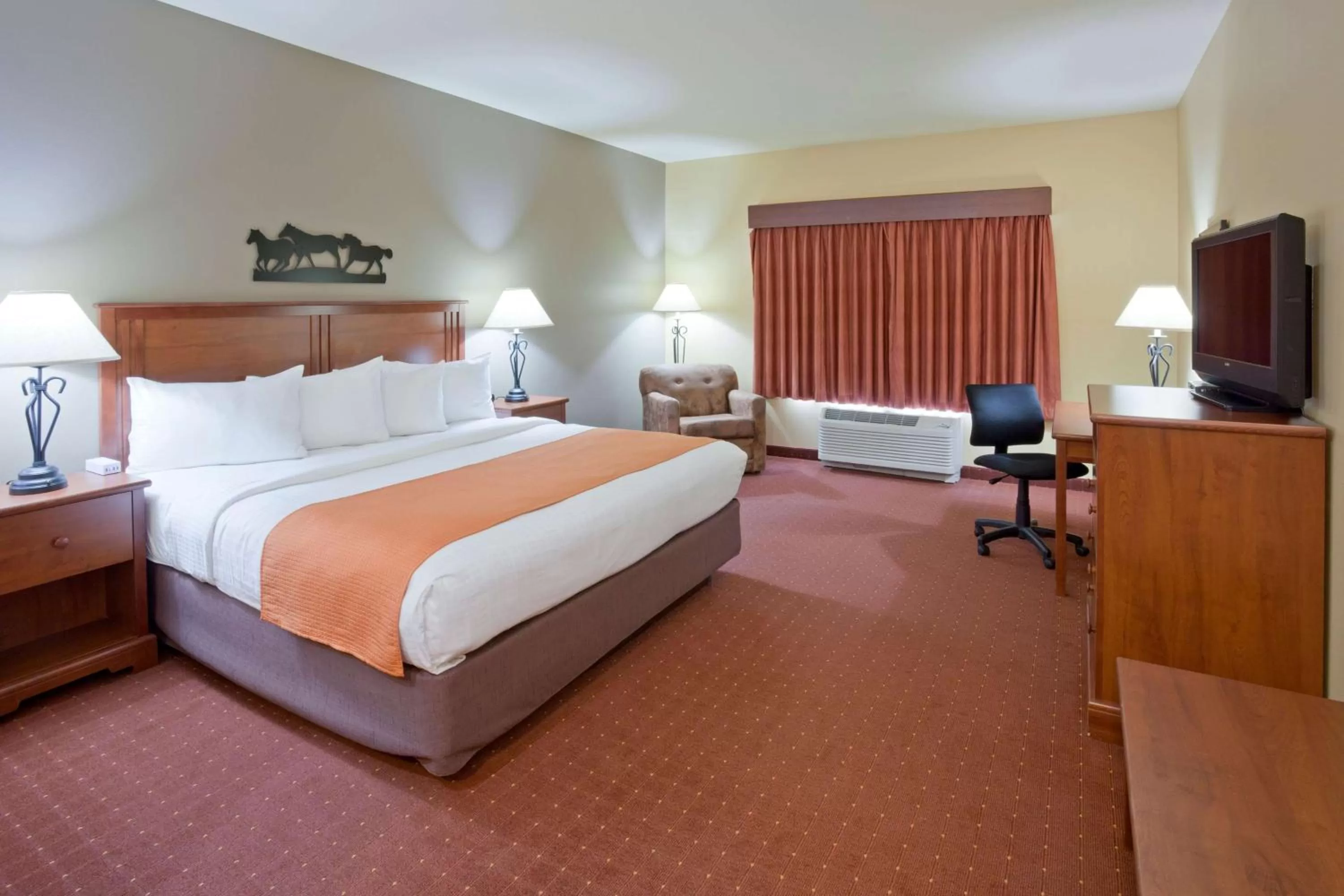 Photo of the whole room, Bed in AmericInn by Wyndham Fargo Medical Center