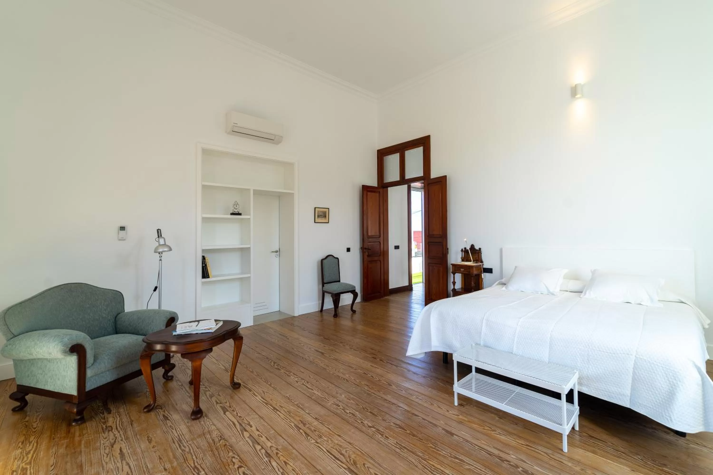 Bedroom in Albor Suites