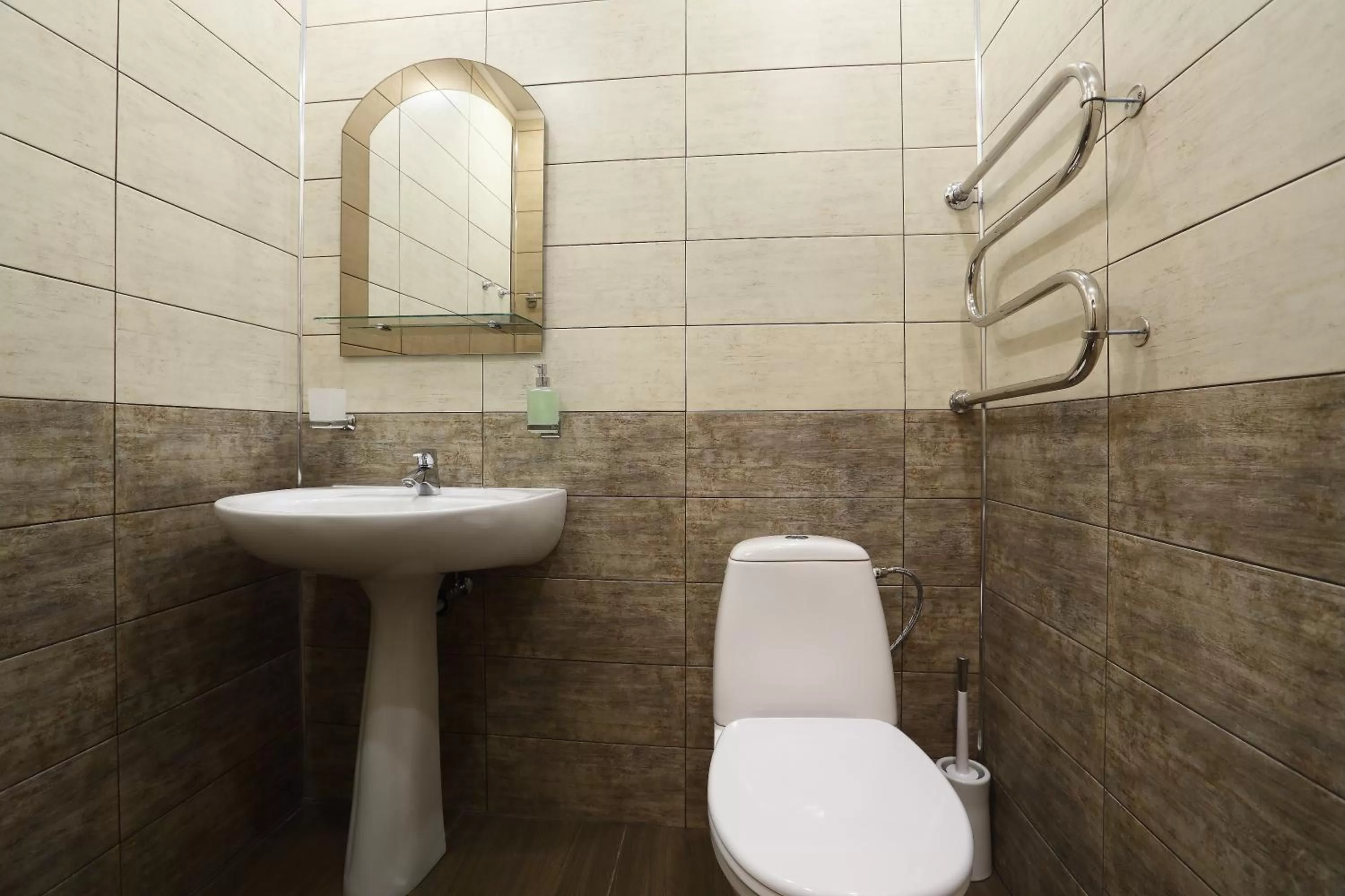 Bathroom in Oberig Hotel