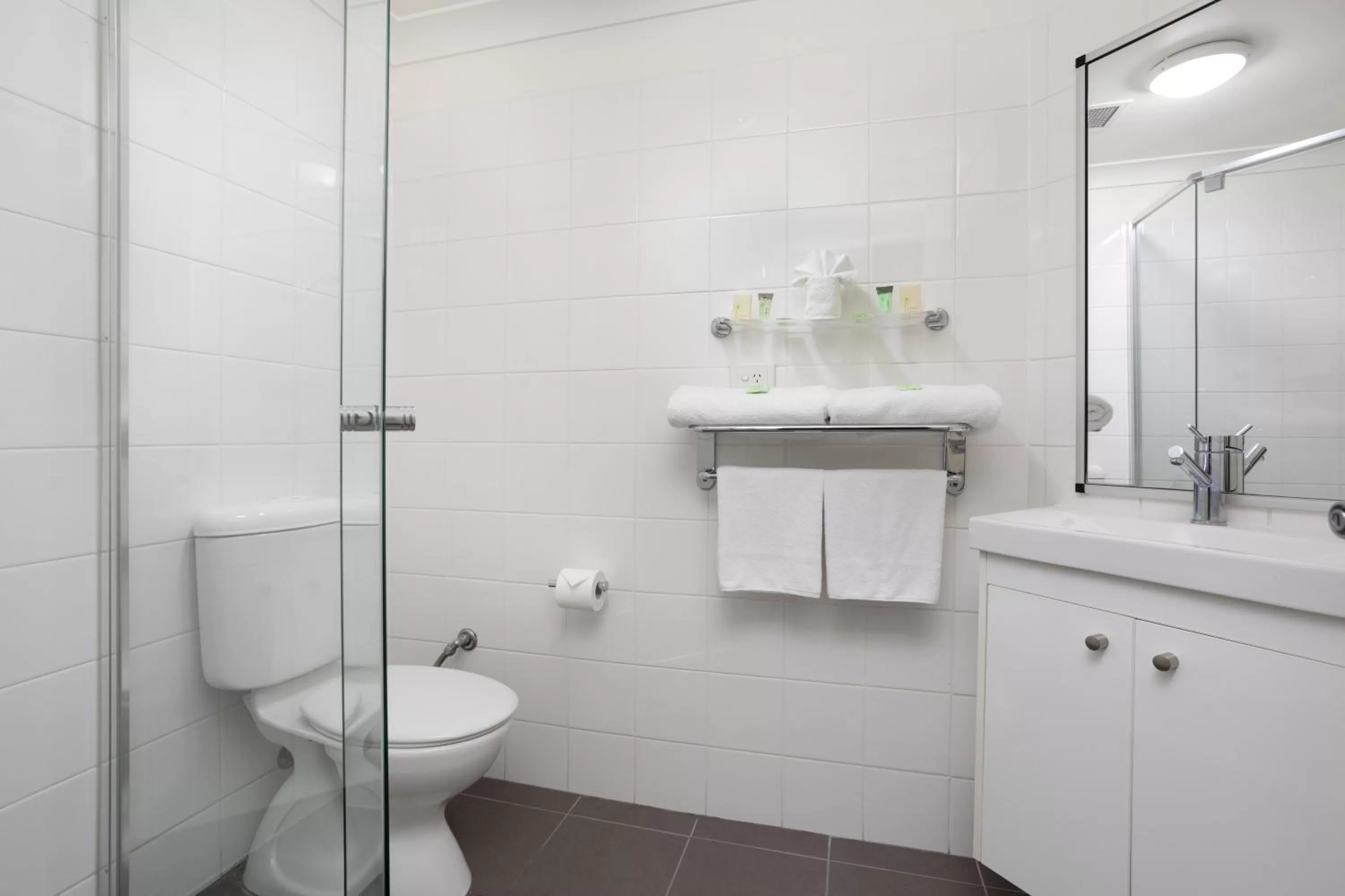 Bathroom in George Hotel Brisbane, Independent Collection by EVT