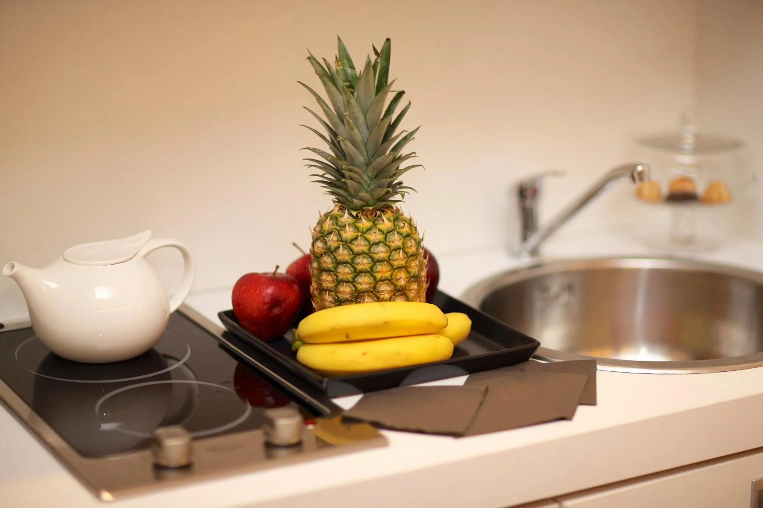 Kitchen or kitchenette in Tullia&Prisca Relais