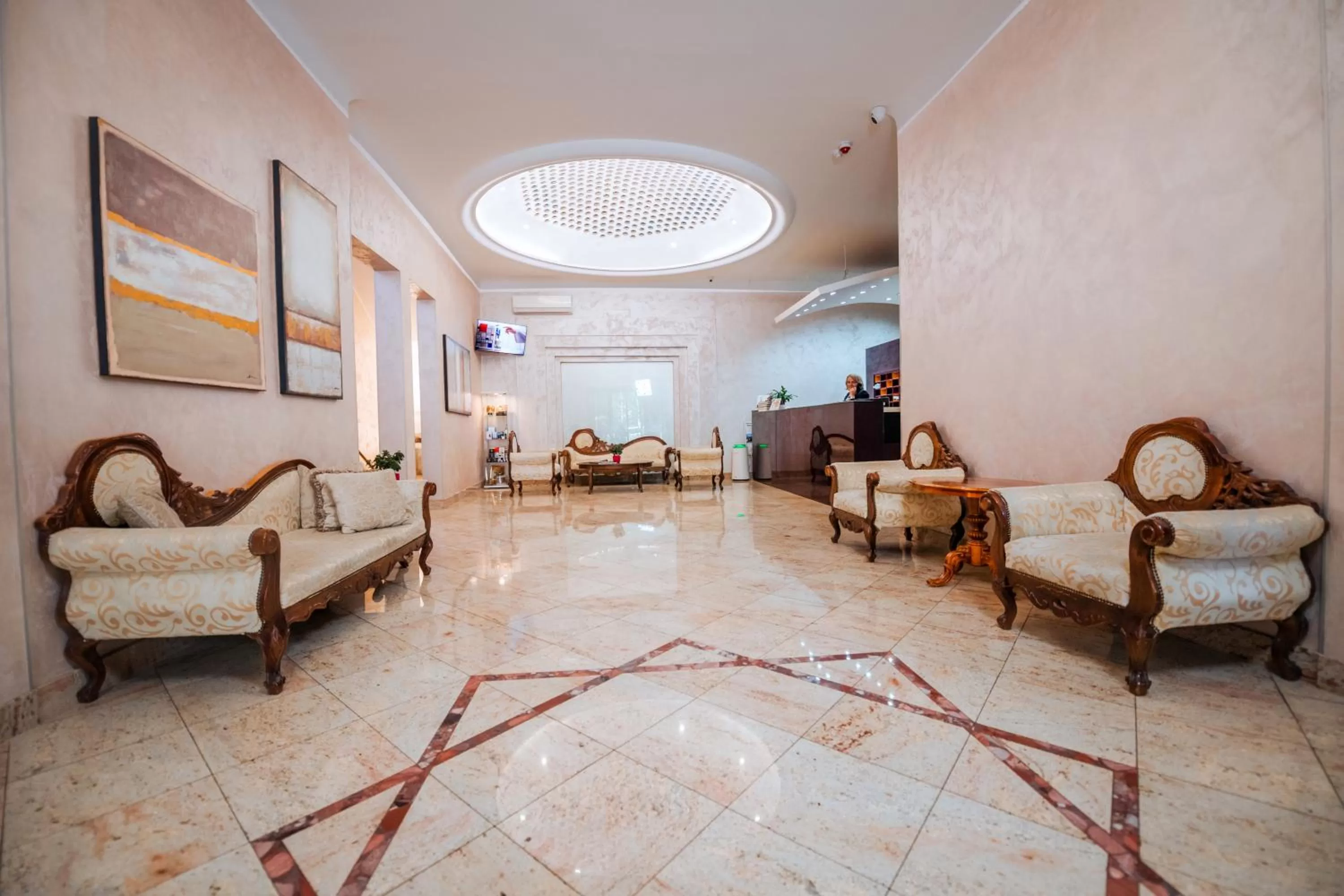 Seating area in Hotel Zepter Palace