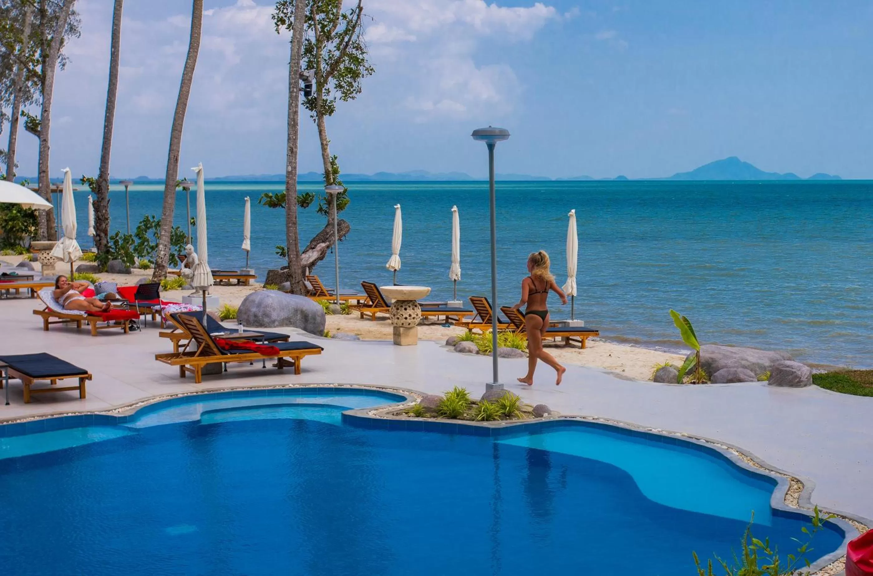 Pool view in Villa Cha-Cha Krabi Beachfront Resort