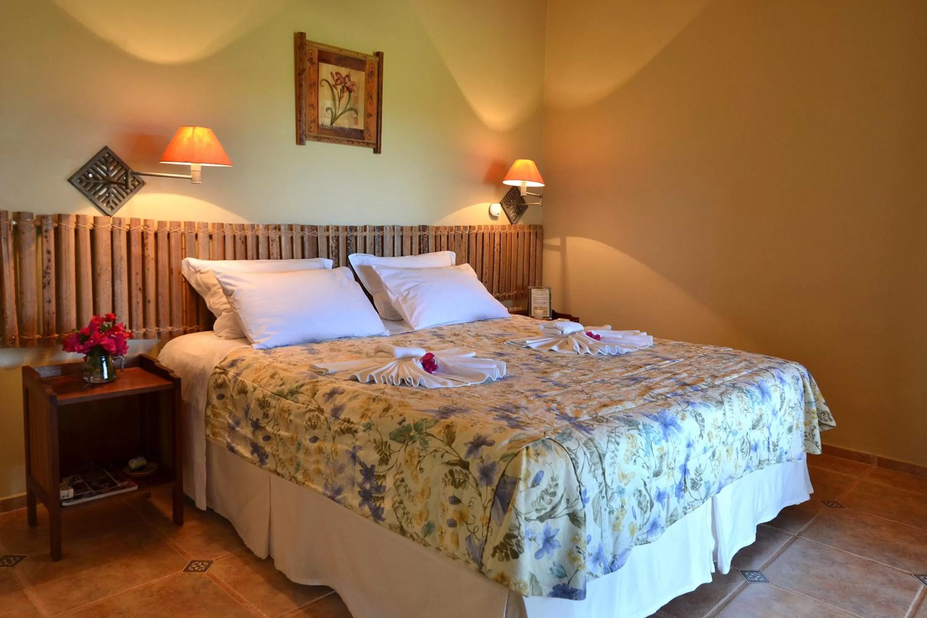 Bed in Pousada do Parque