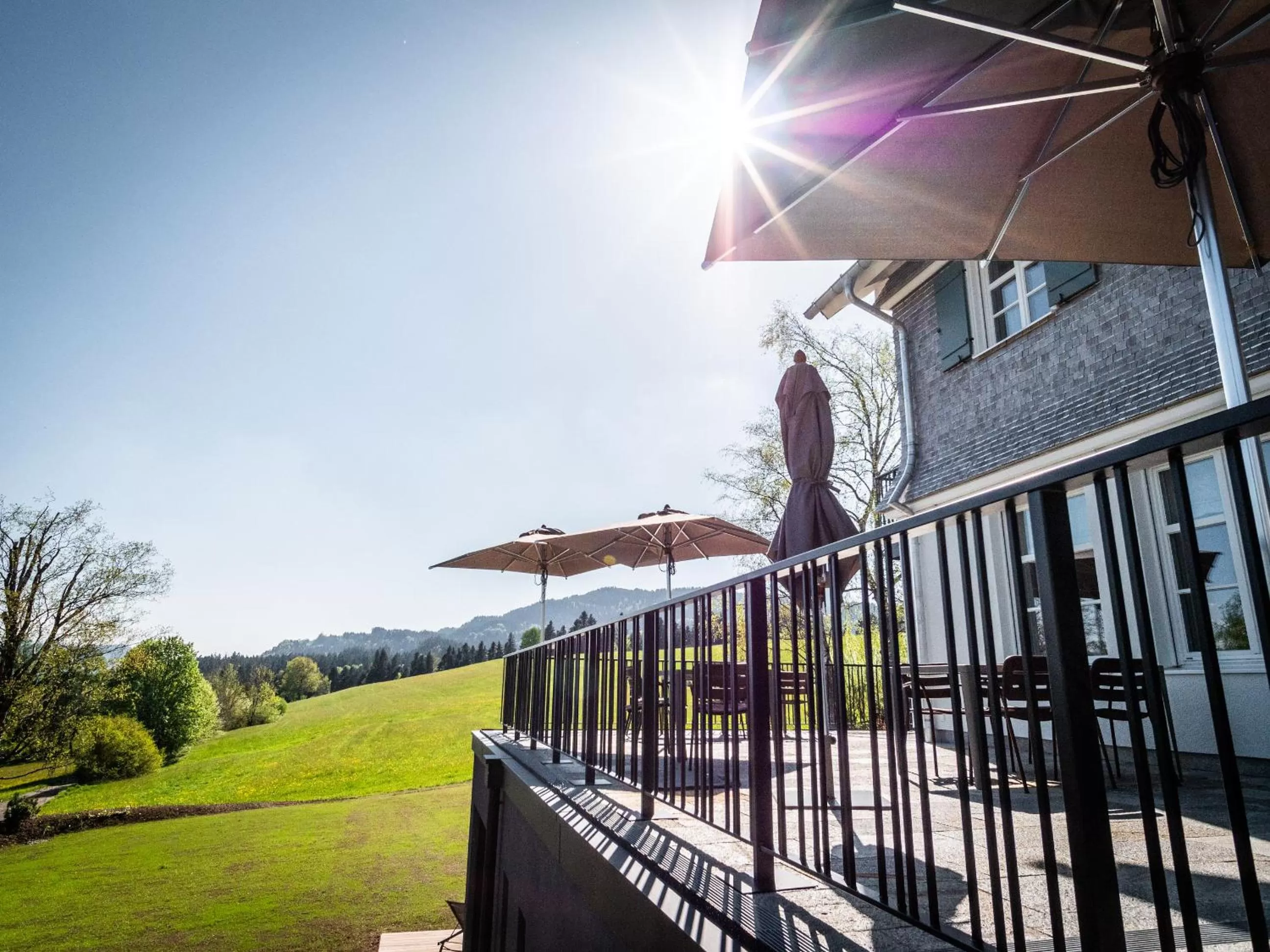 Balcony/Terrace in Alpenloge Hotel