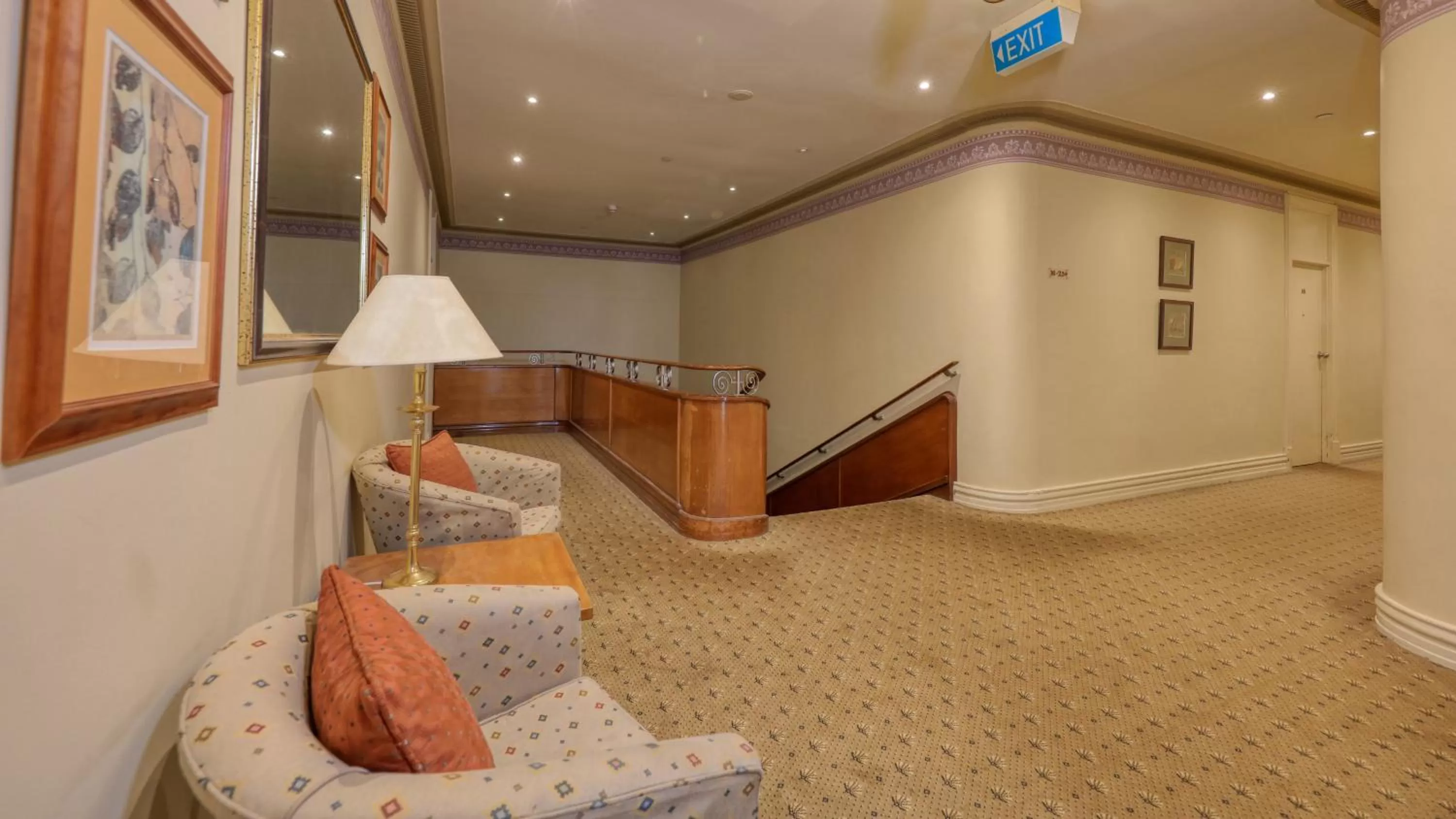 Decorative detail in Royal Exchange Hotel