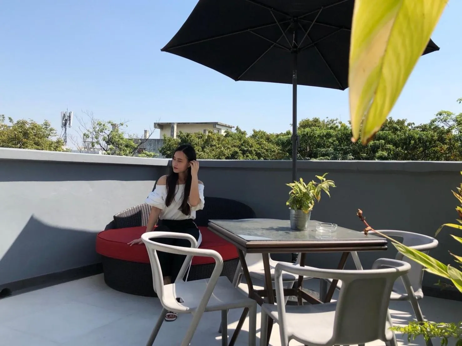 Balcony/Terrace in The Printing House Poshtel