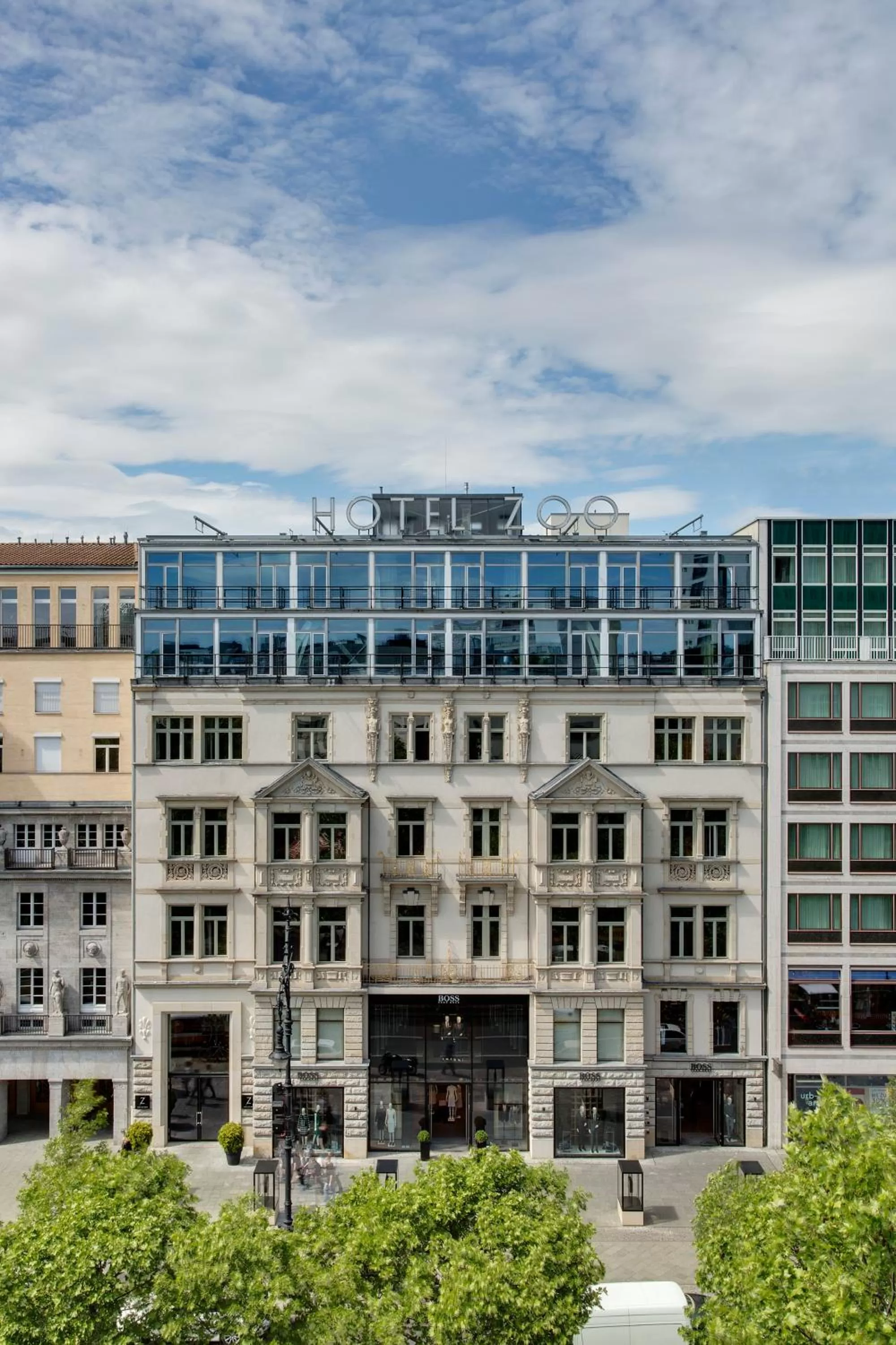 Property building in Hotel Zoo Berlin