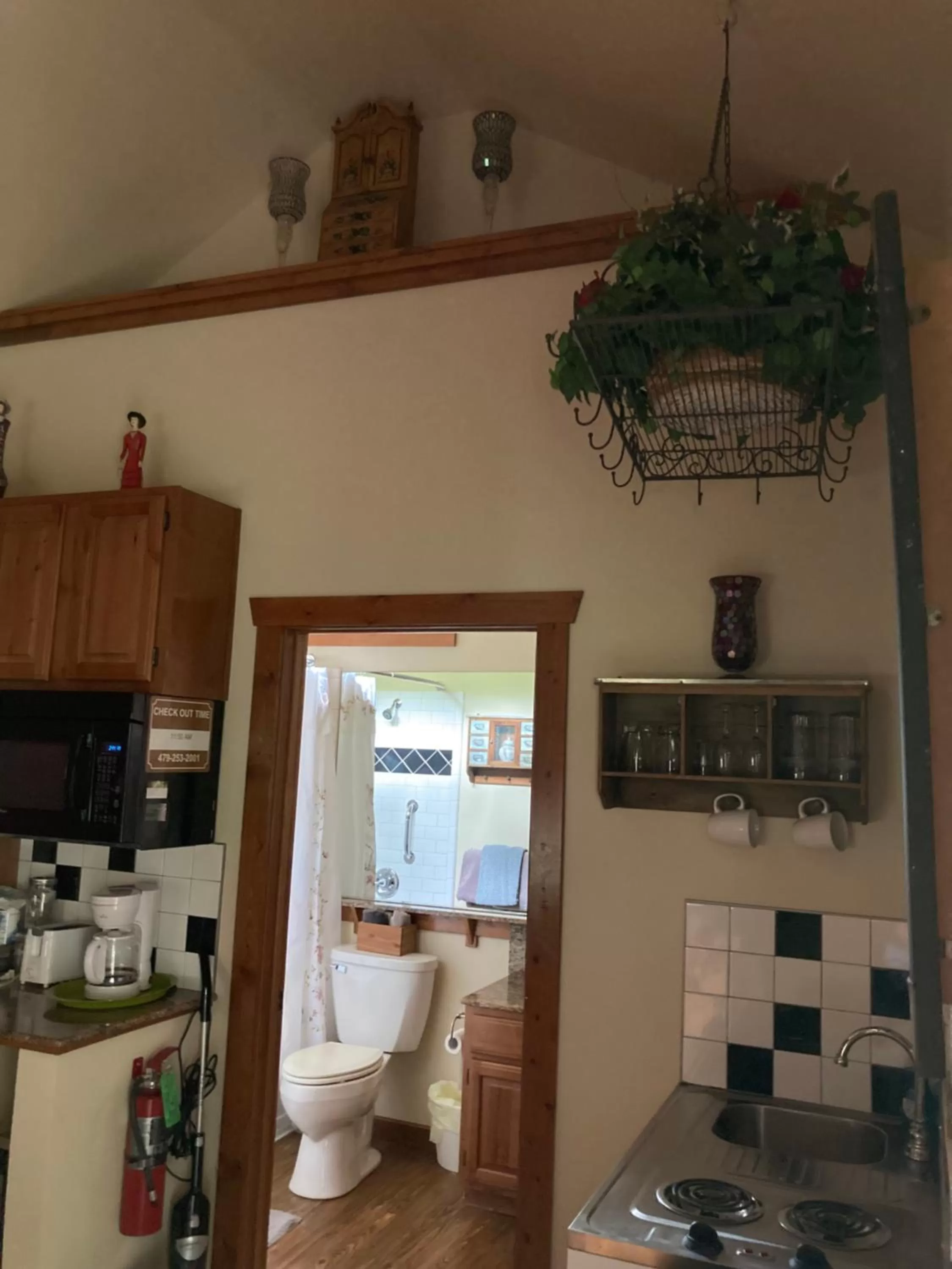 Kitchen or kitchenette in All Seasons Treehouse Village