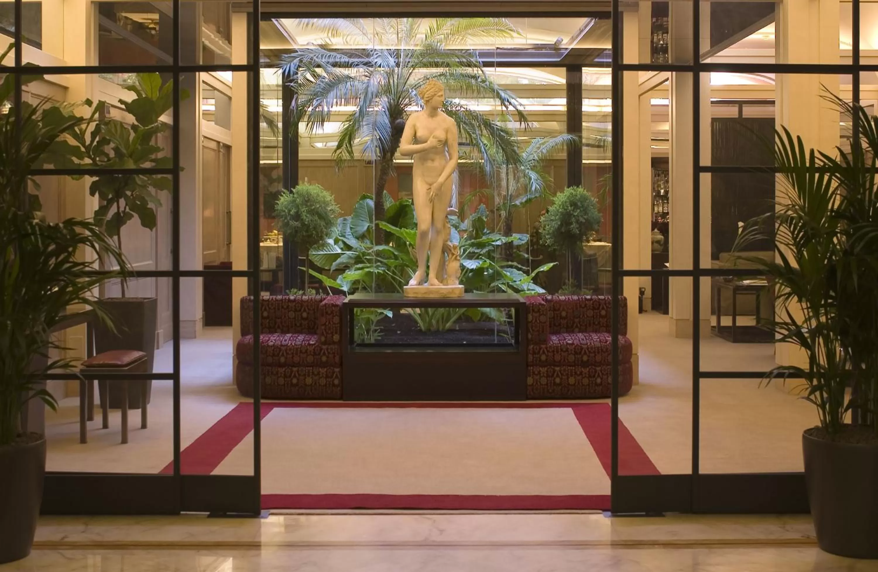 Patio in Hotel dei Borgognoni